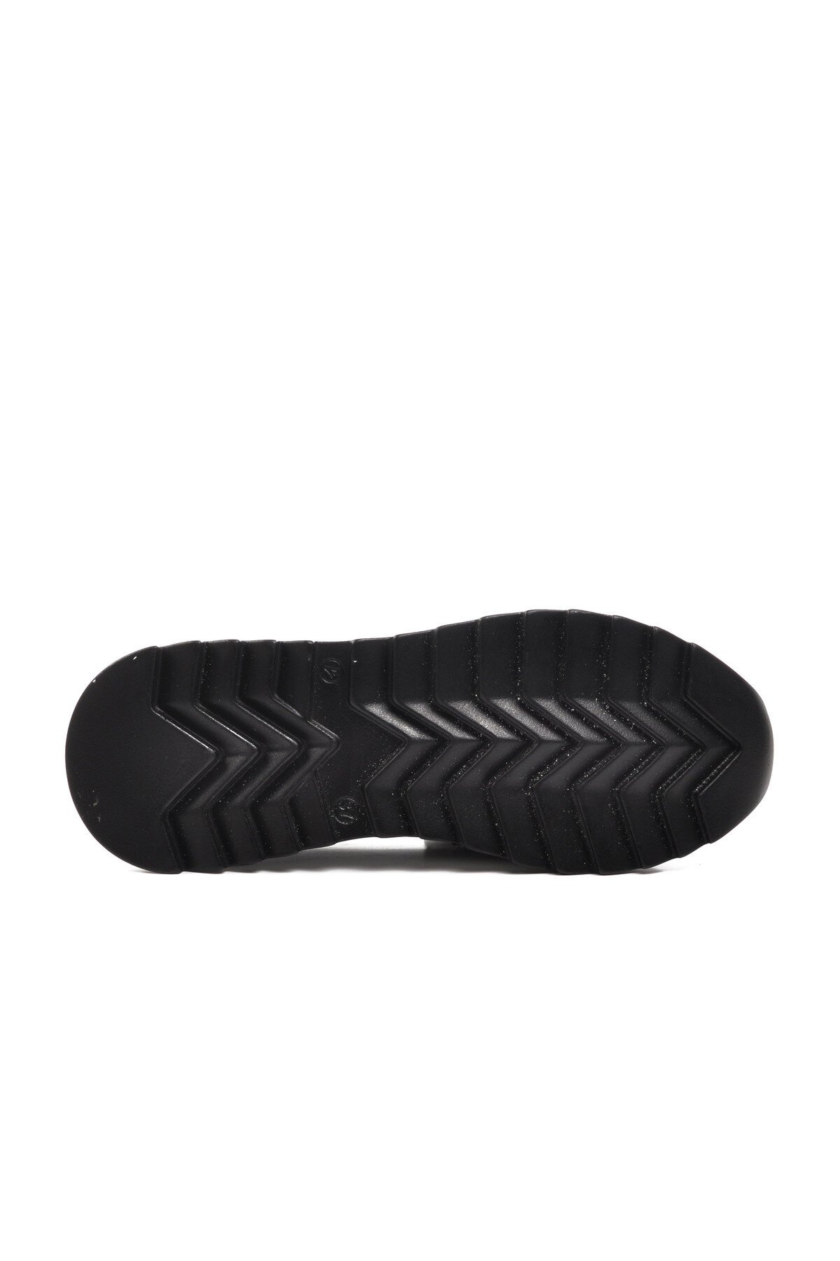 Ayakmod Siyah Cilt Kadın Günlük Ayakkabı