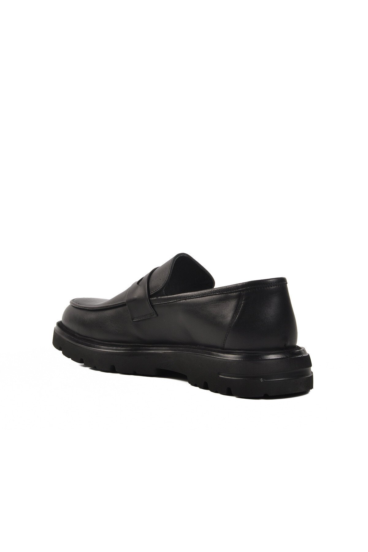 Ayakmod Siyah Hakiki Deri Erkek Günlük Ayakkabı