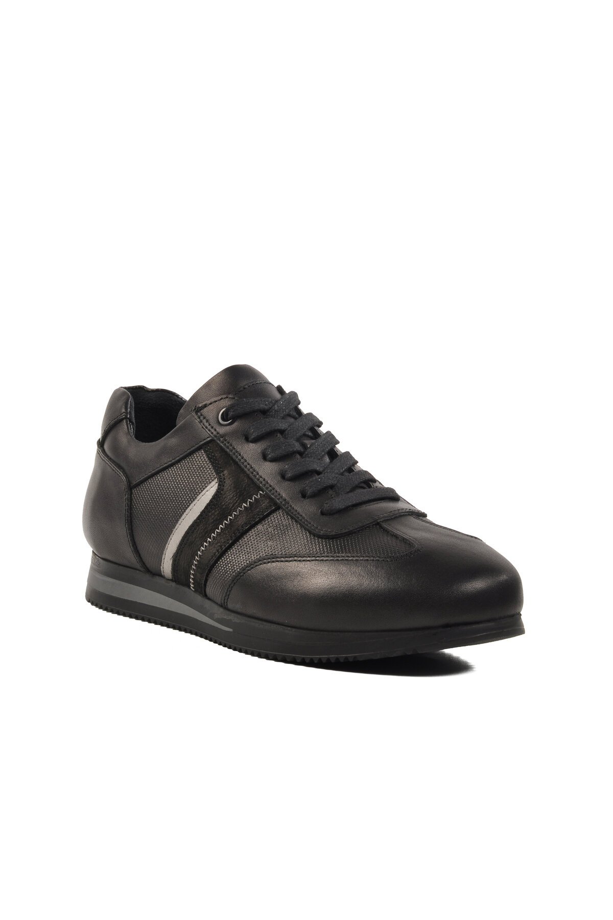 Ayakmod Siyah Hakiki Deri Erkek Günlük Ayakkabı