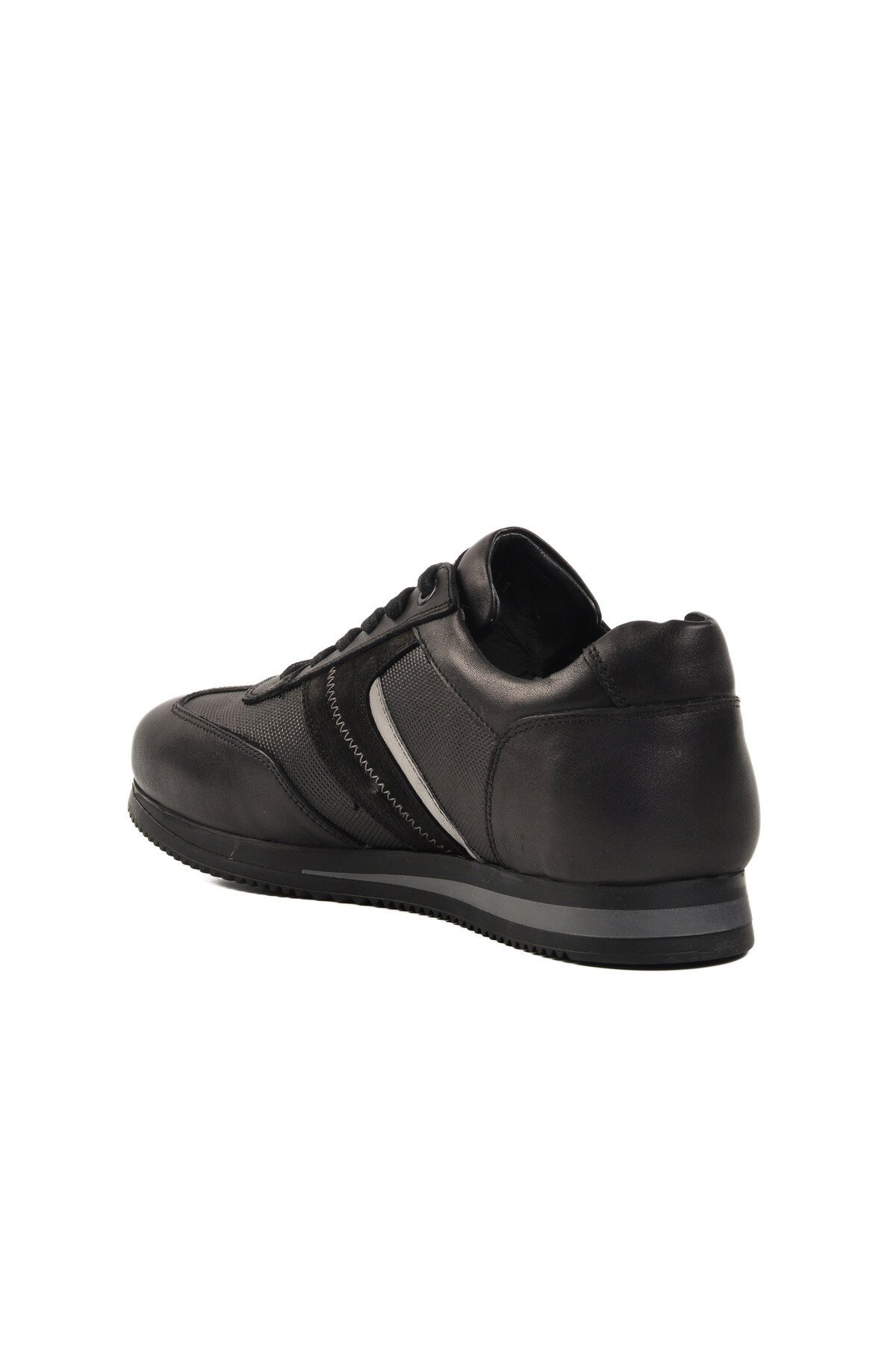 Ayakmod Siyah Hakiki Deri Erkek Günlük Ayakkabı