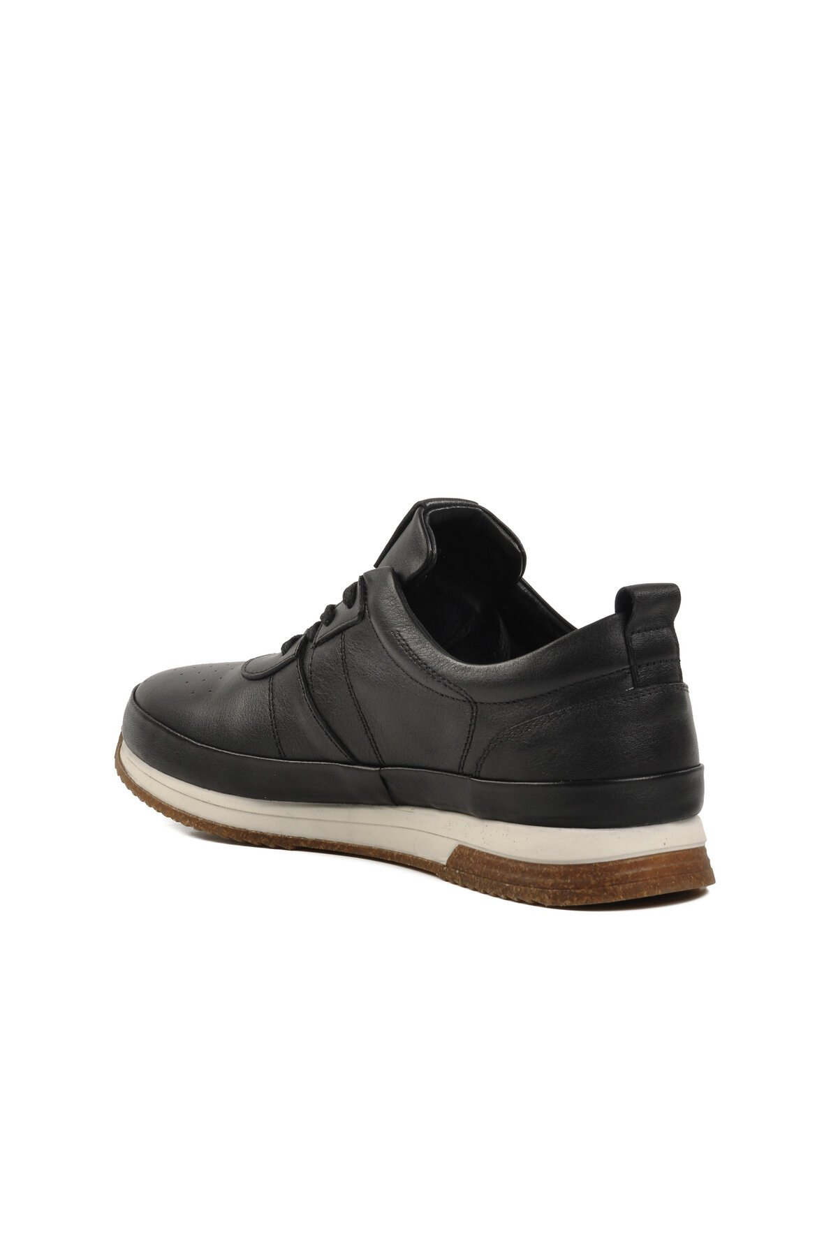 Ayakmod Siyah Hakiki Deri Erkek Günlük Ayakkabı