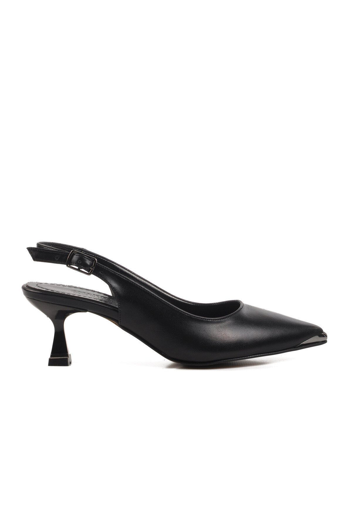 Ayakmod Siyah Kadın Topuklu Abiye Ayakkabı