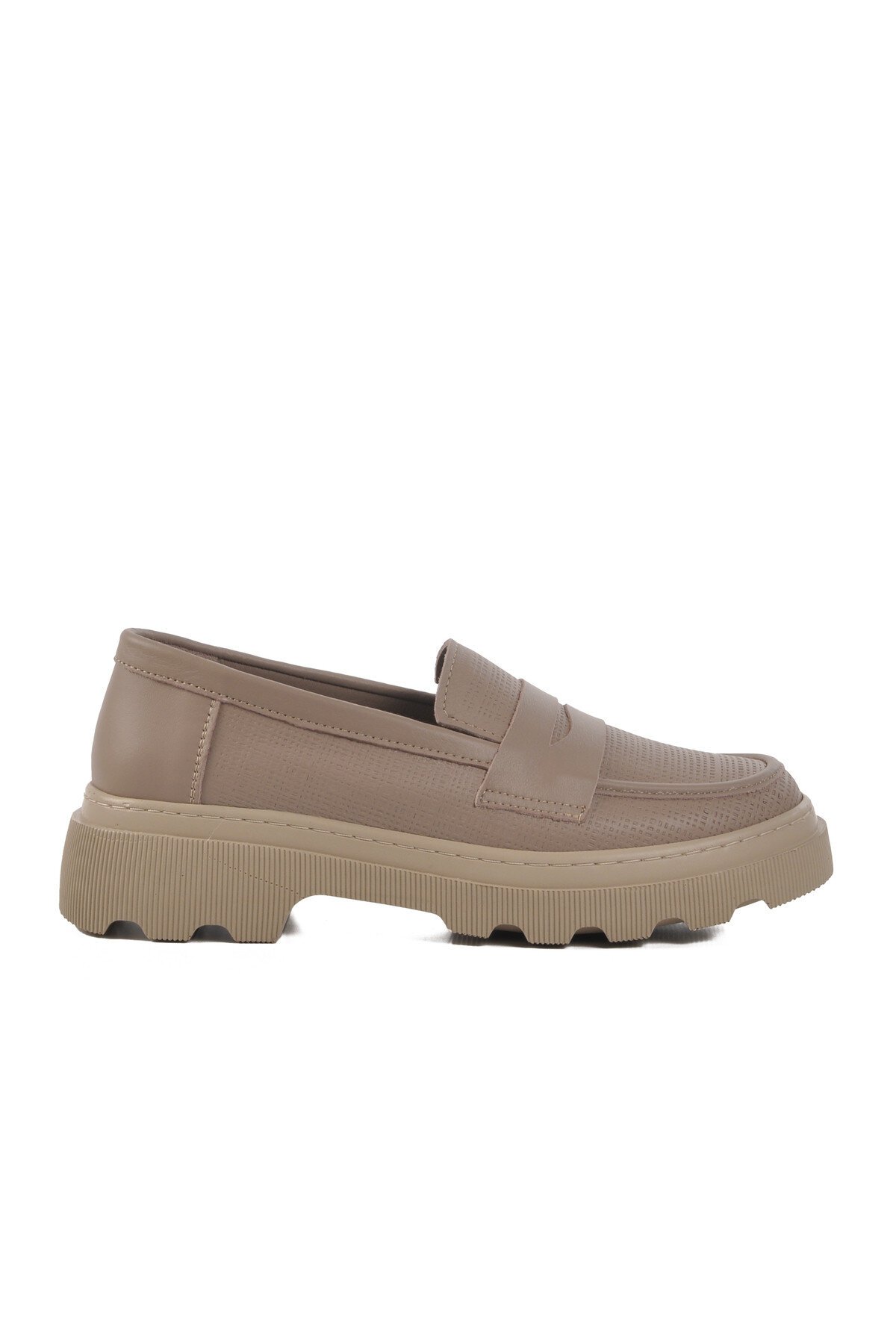 Ayakmod Vizon Hakiki Deri Kadın Günlük Ayakkabı