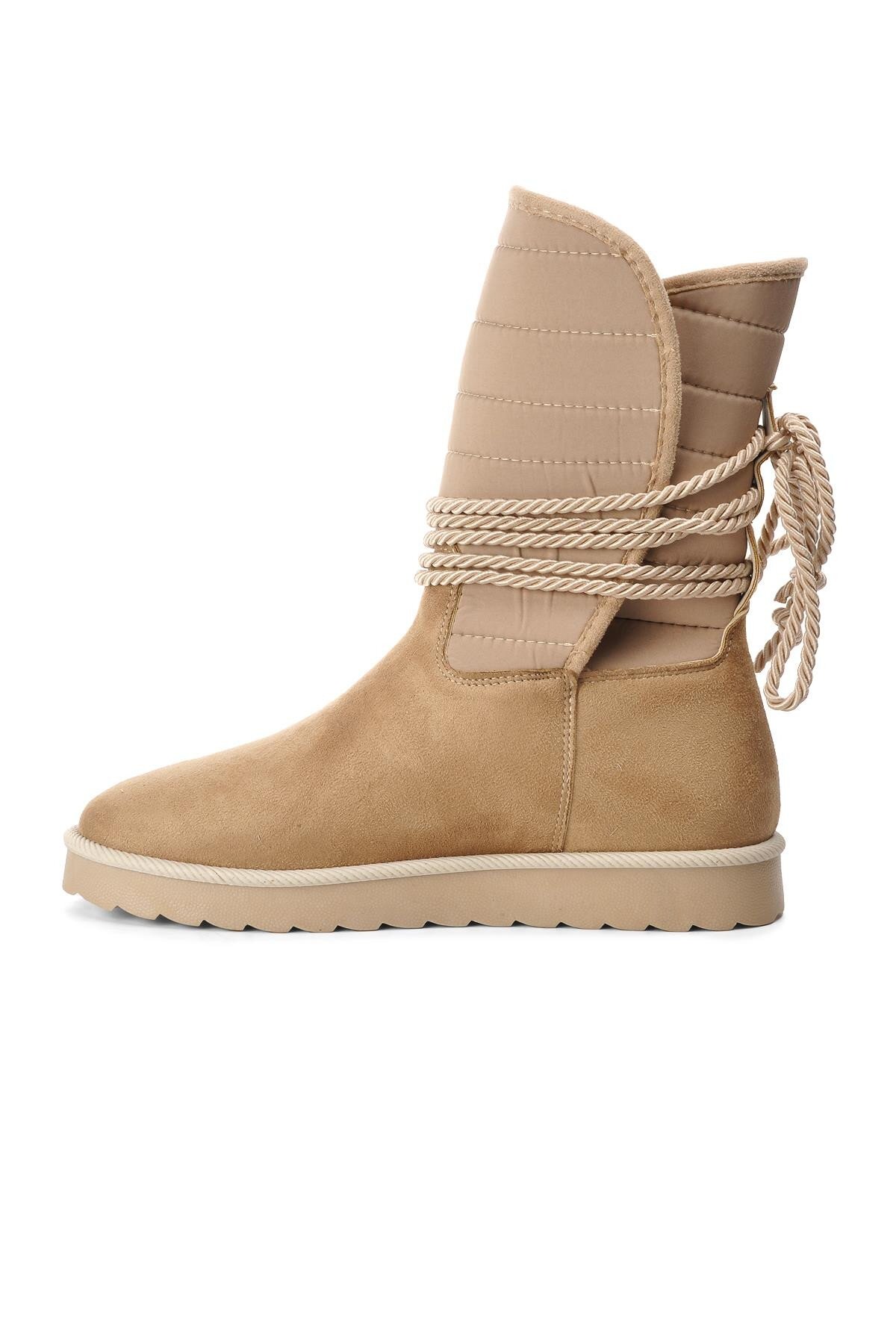 Ayakmod Vizon Süet Kadın Bot