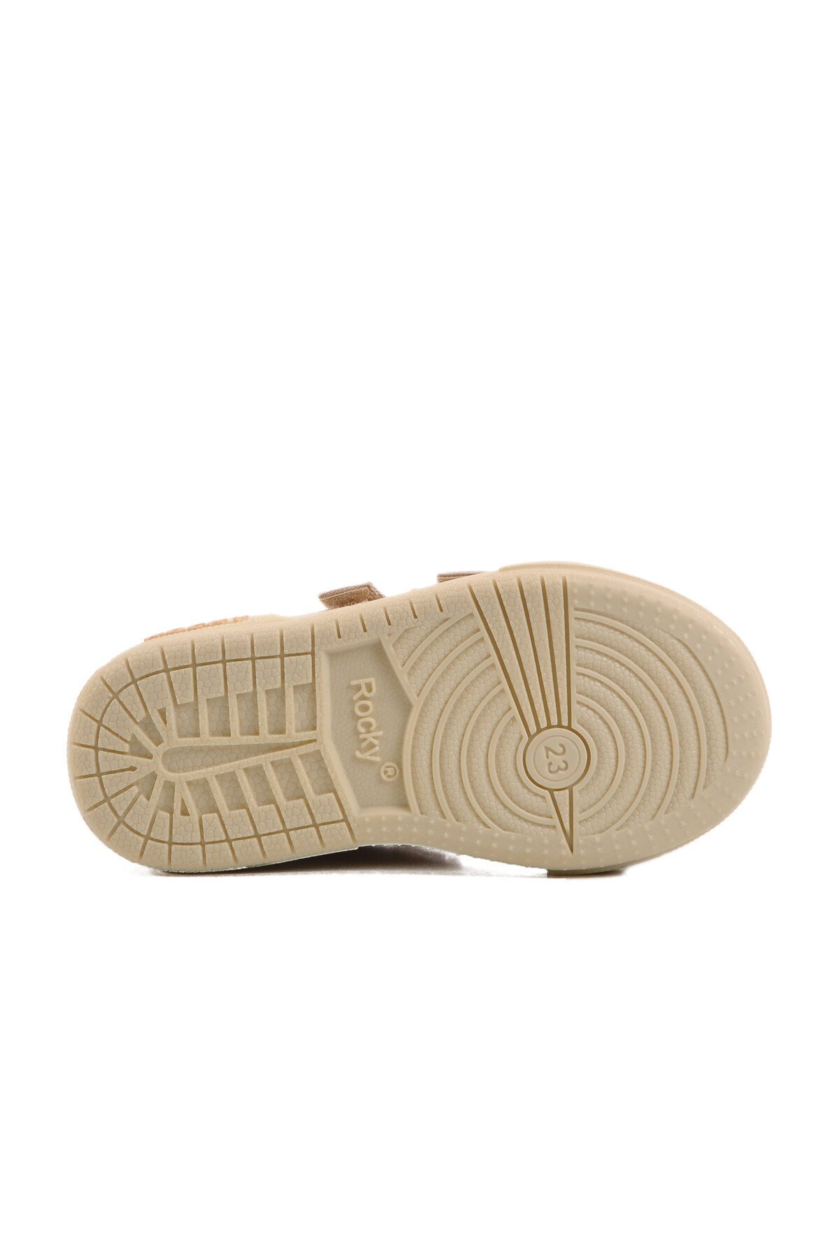 Bej Cırtlı Çocuk Spor Ayakkabı 545 B