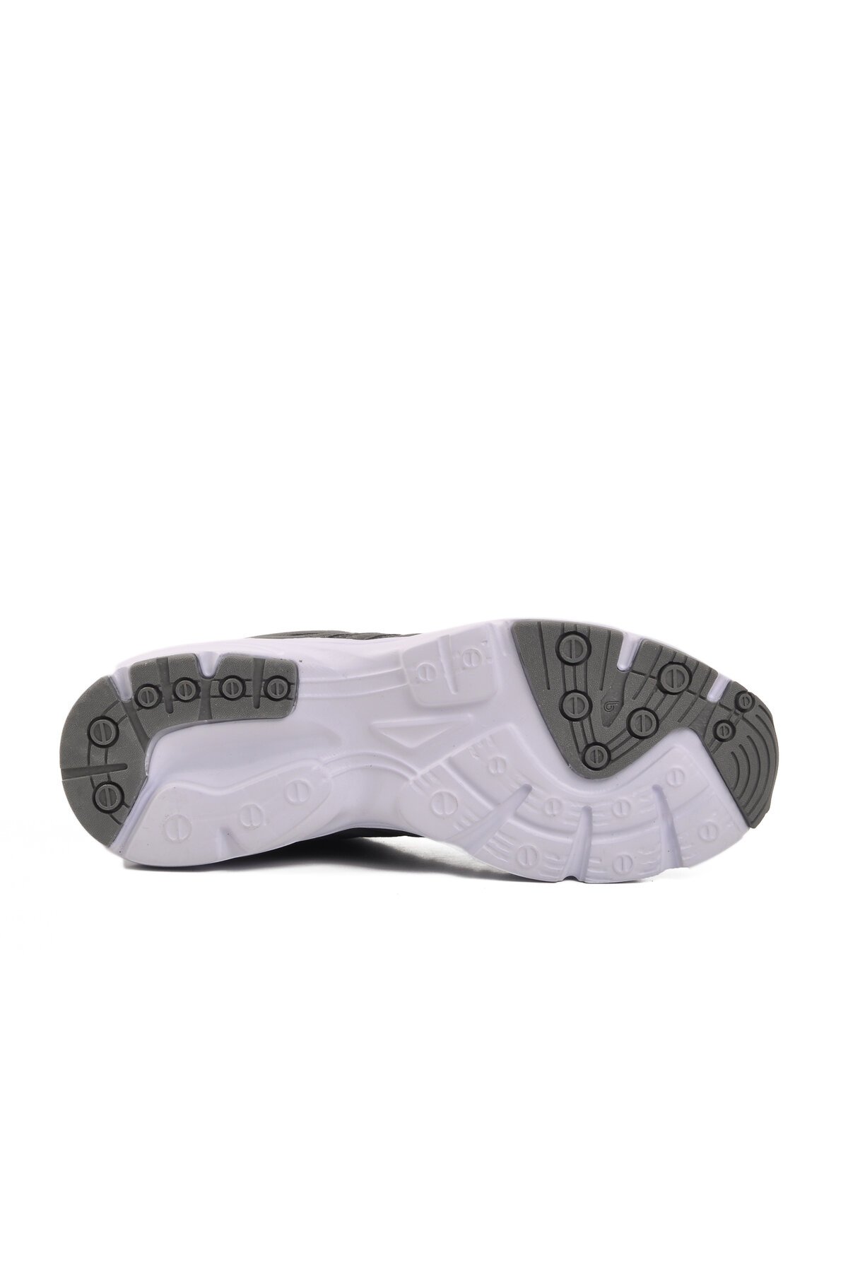 Füme-Beyaz Fileli Erkek Spor Ayakkabı 25103 M