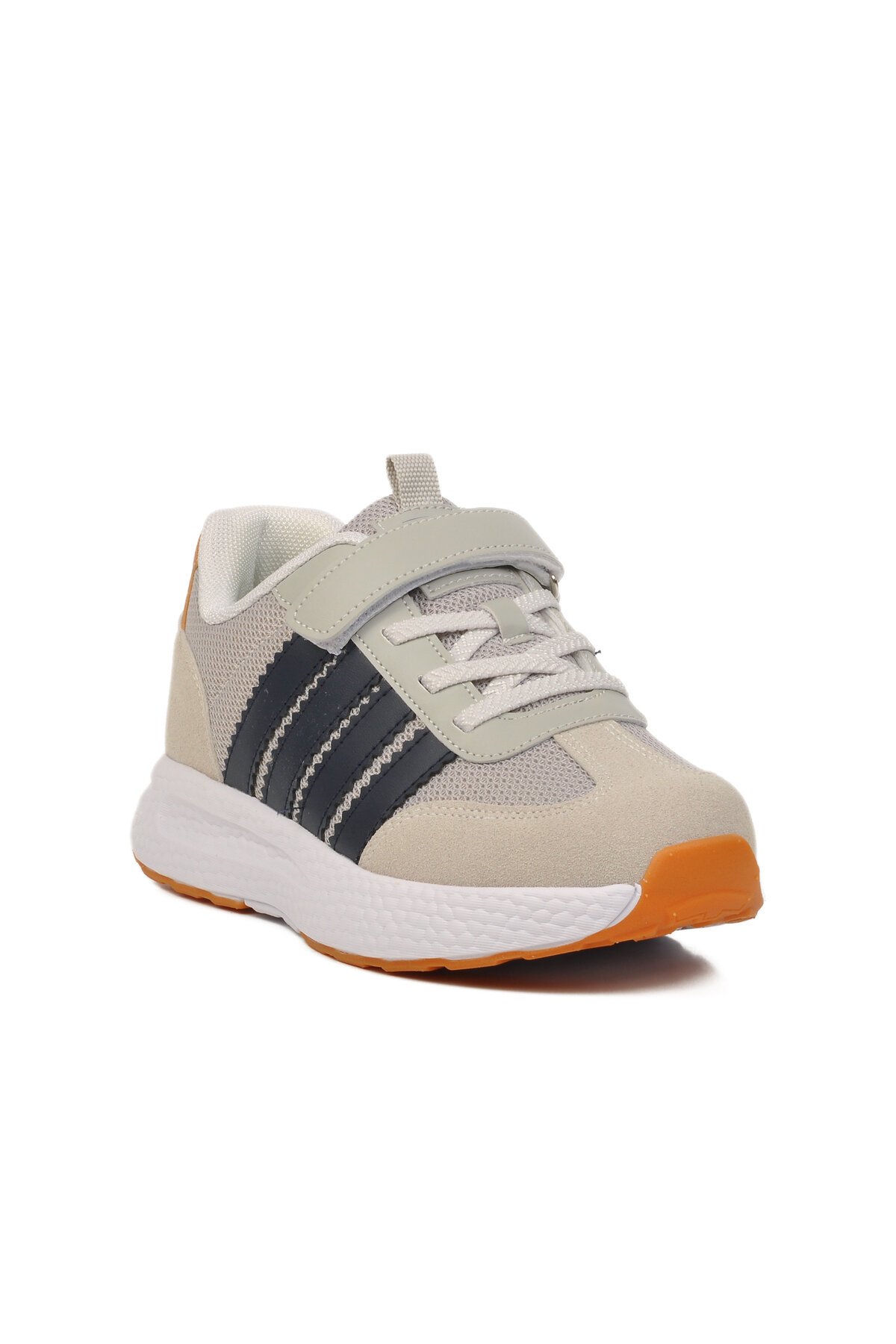Gri-Lacivert Çocuk Spor Ayakkabı 1876 F
