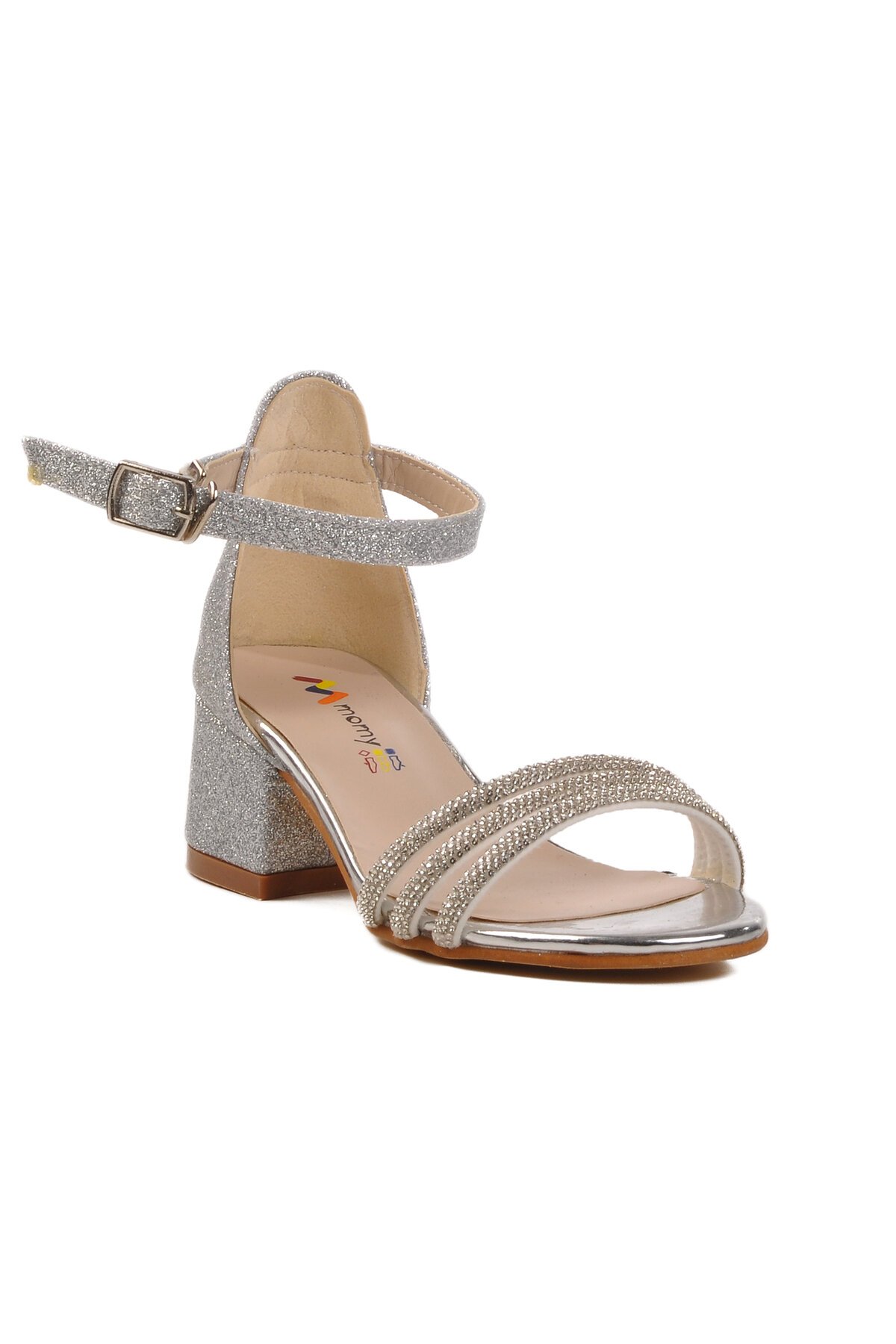 Gümüş Çocuk Abiye Ayakkabı 253 RY 6504 P