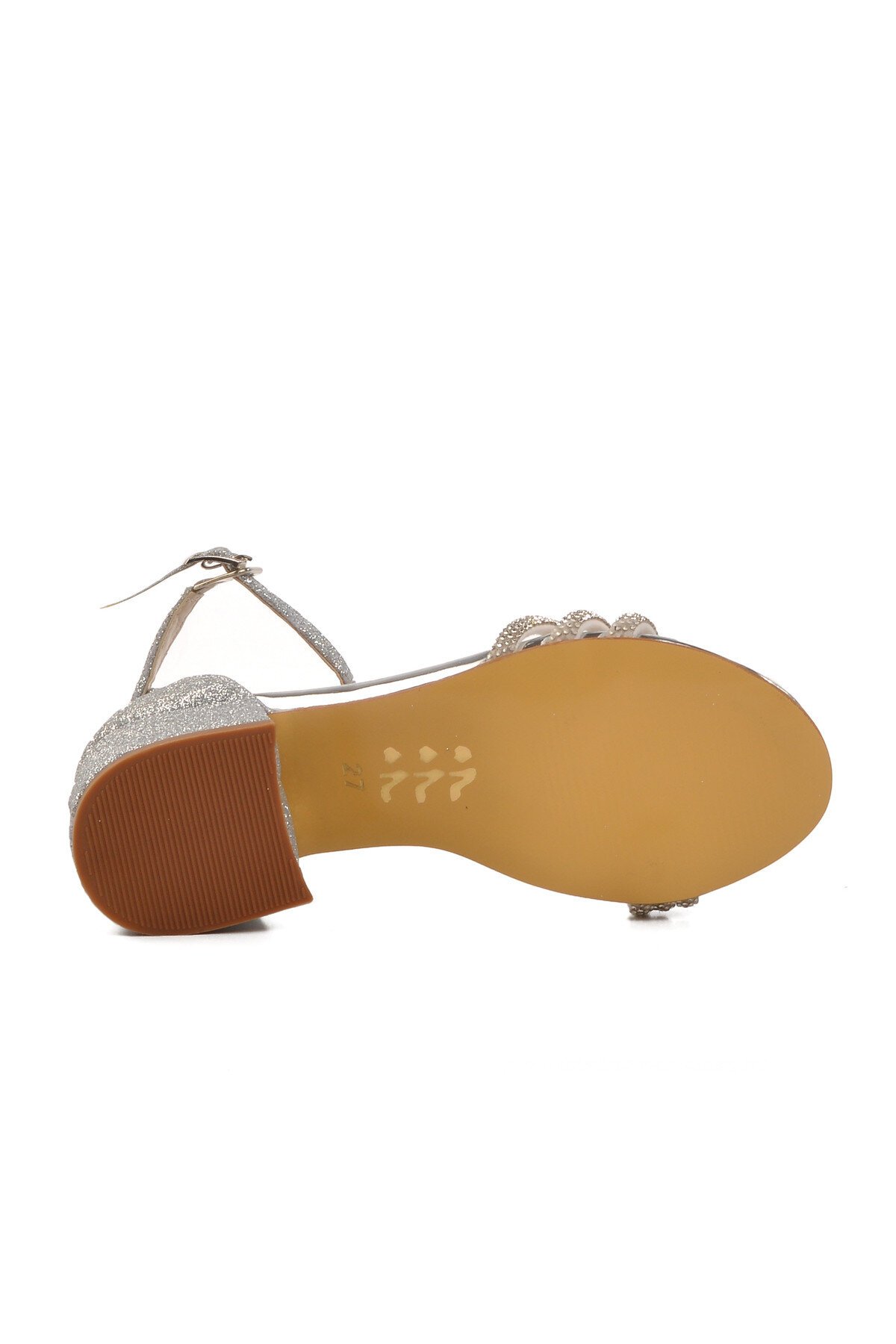 Gümüş Çocuk Abiye Ayakkabı 253 RY 6504 P