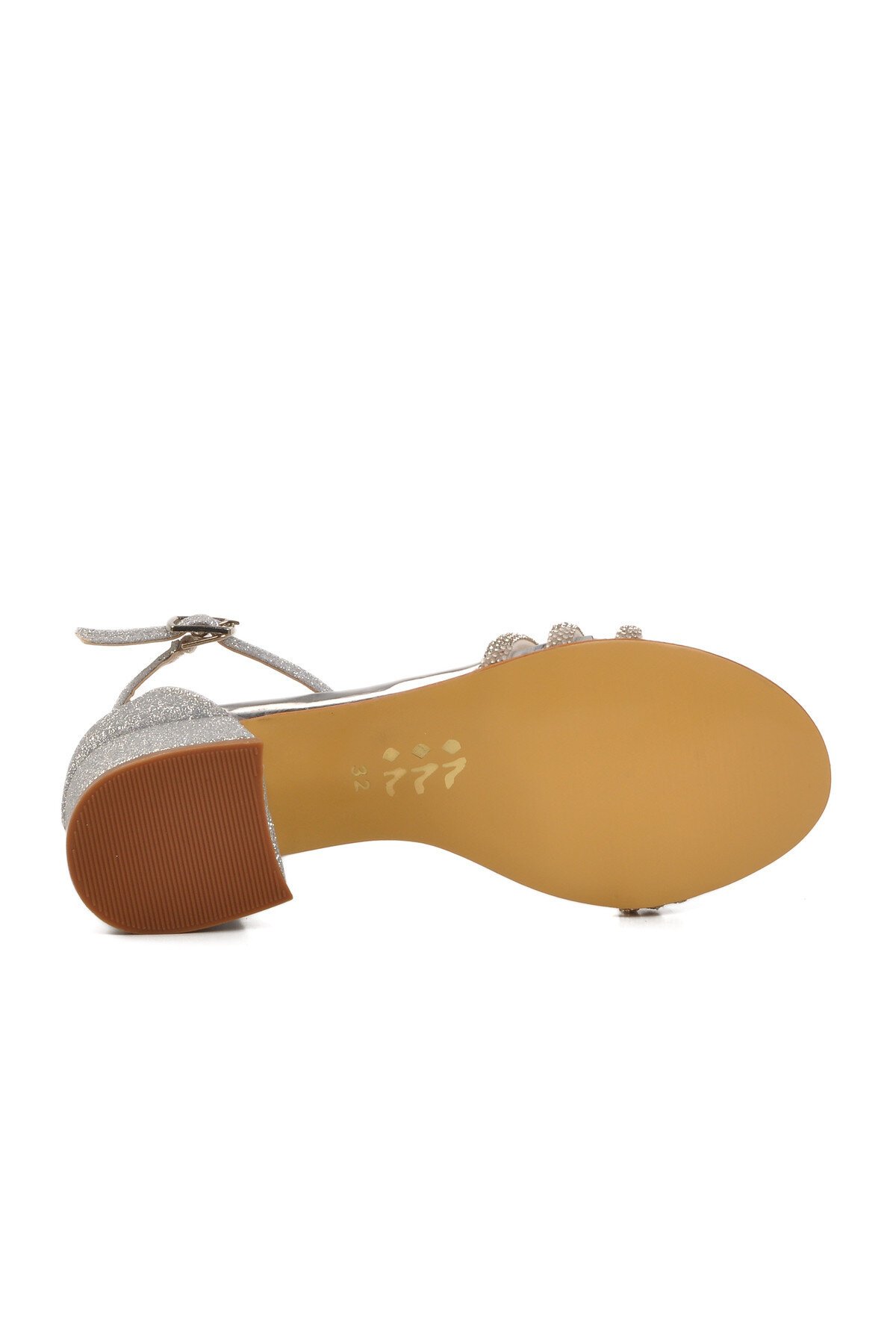 Gümüş Çocuk Abiye Ayakkabı 254 RY 6504 F