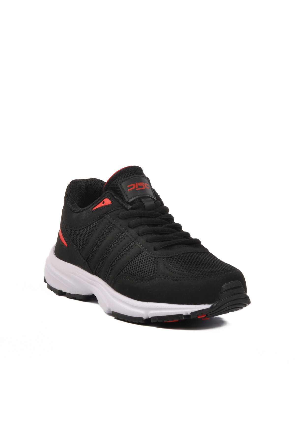 Siyah-Beyaz Fileli Erkek Spor Ayakkabı 25103 M