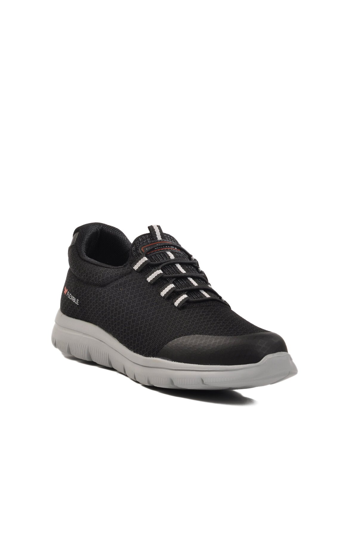 Siyah-Buz Triko Hafif Erkek Spor Ayakkabı Flexible II M