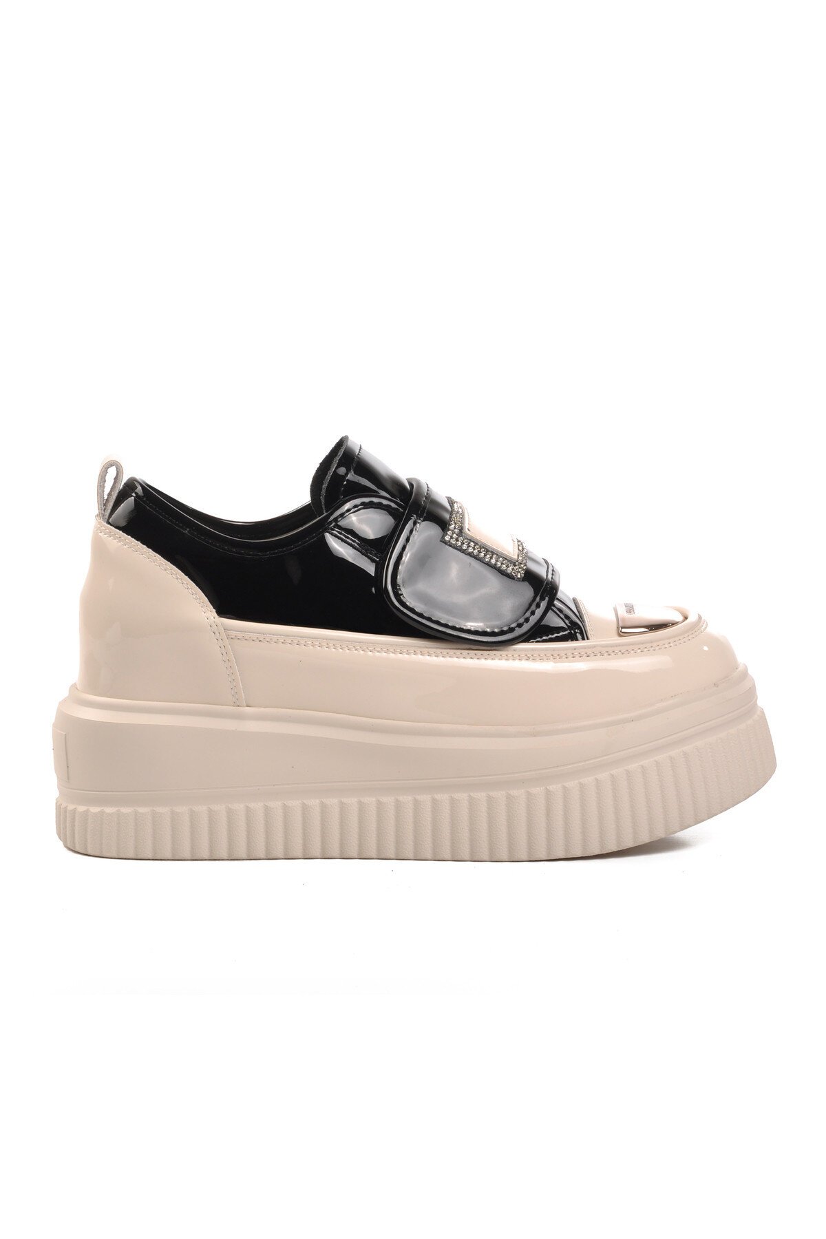 Siyah Yüksek Taban Kadın Spor Ayakkabı 24K373 Z