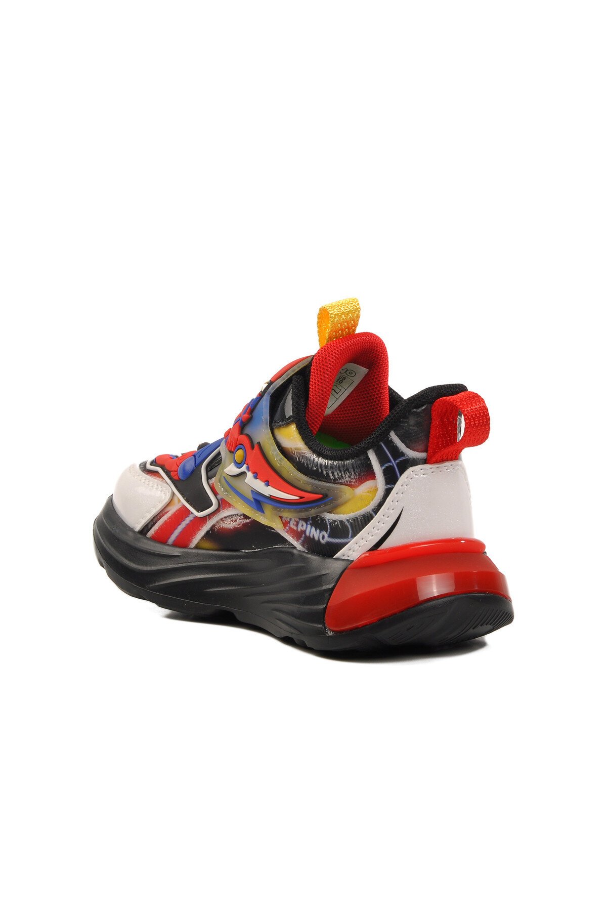 Siyah-Kırmızı-Sarı Çocuk Spor Ayakkabı 1943 P