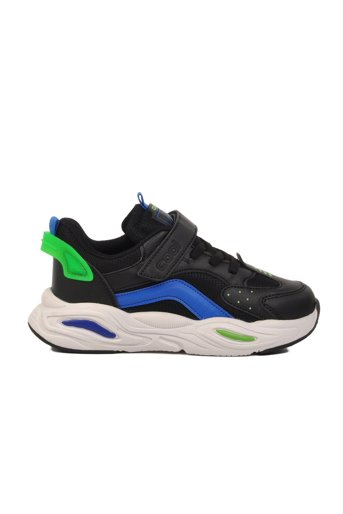 Siyah Esnek Çocuk Spor Ayakkabı Toti F