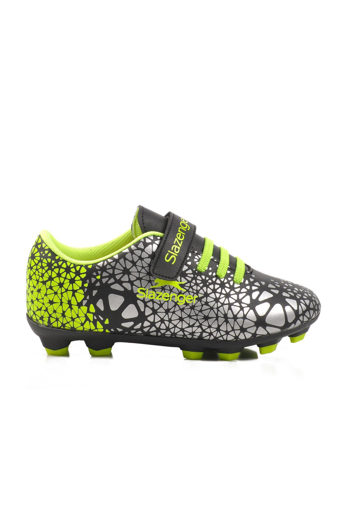 Slazenger Siyah-Yeşil Çocuk Krampon