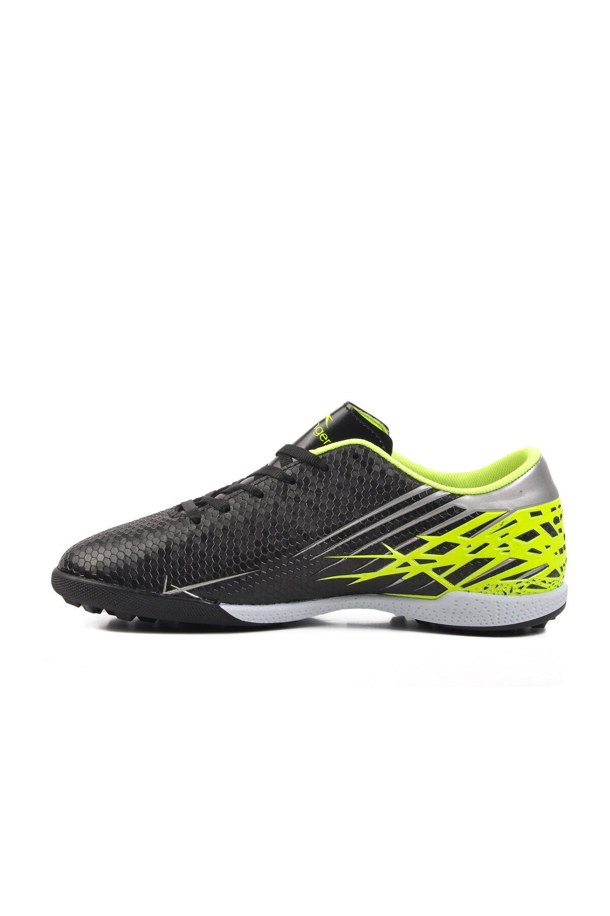 Slazenger Siyah-Yeşil Erkek Halı Saha Ayakkabısı