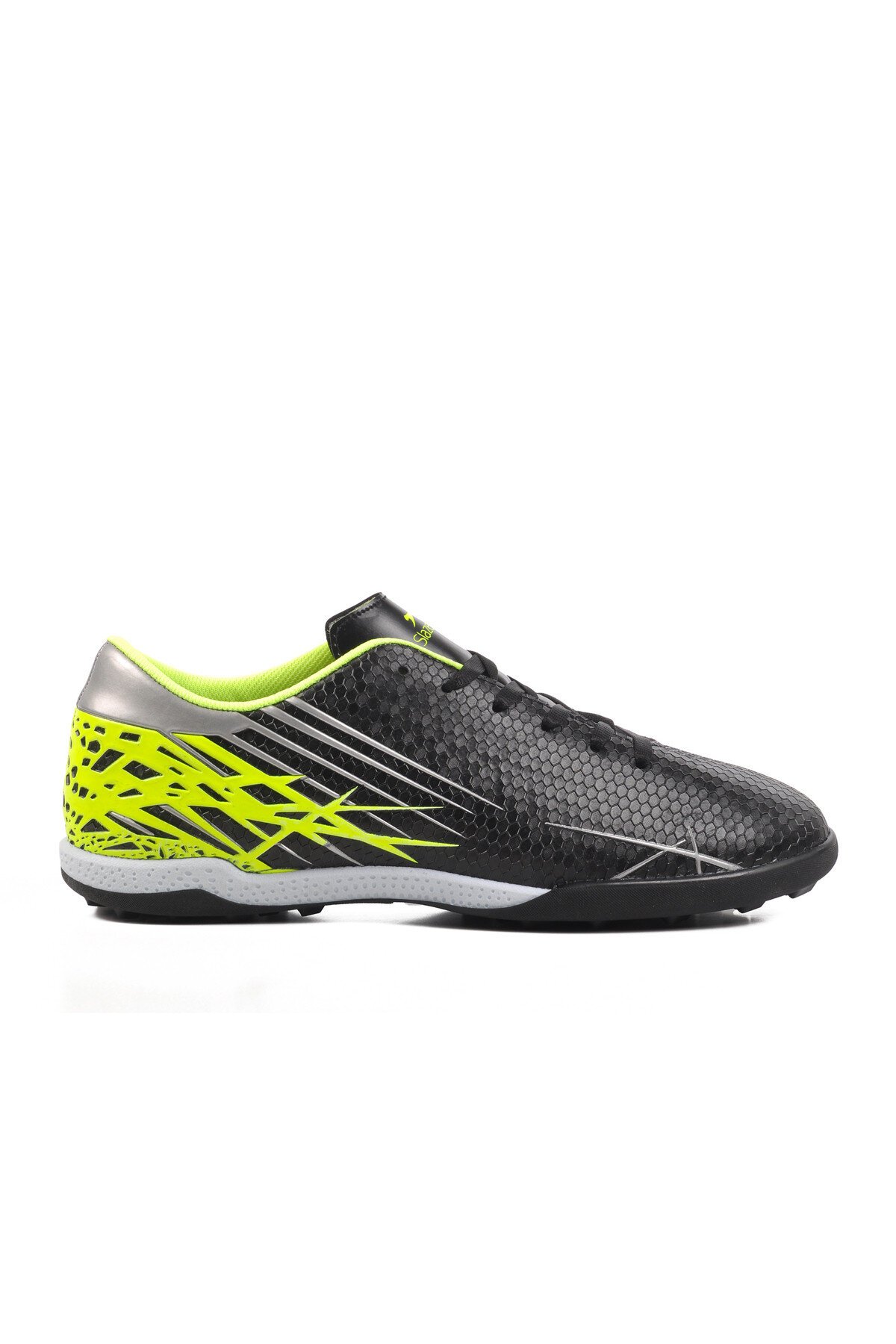 Slazenger Siyah-Yeşil Erkek Halı Saha Ayakkabısı