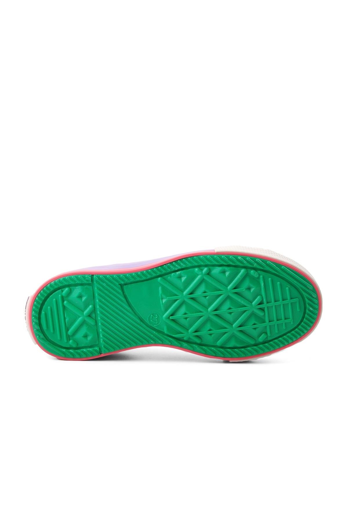 United Colors of Benetton Beyaz-Lila Çocuk Spor Ayakkabı