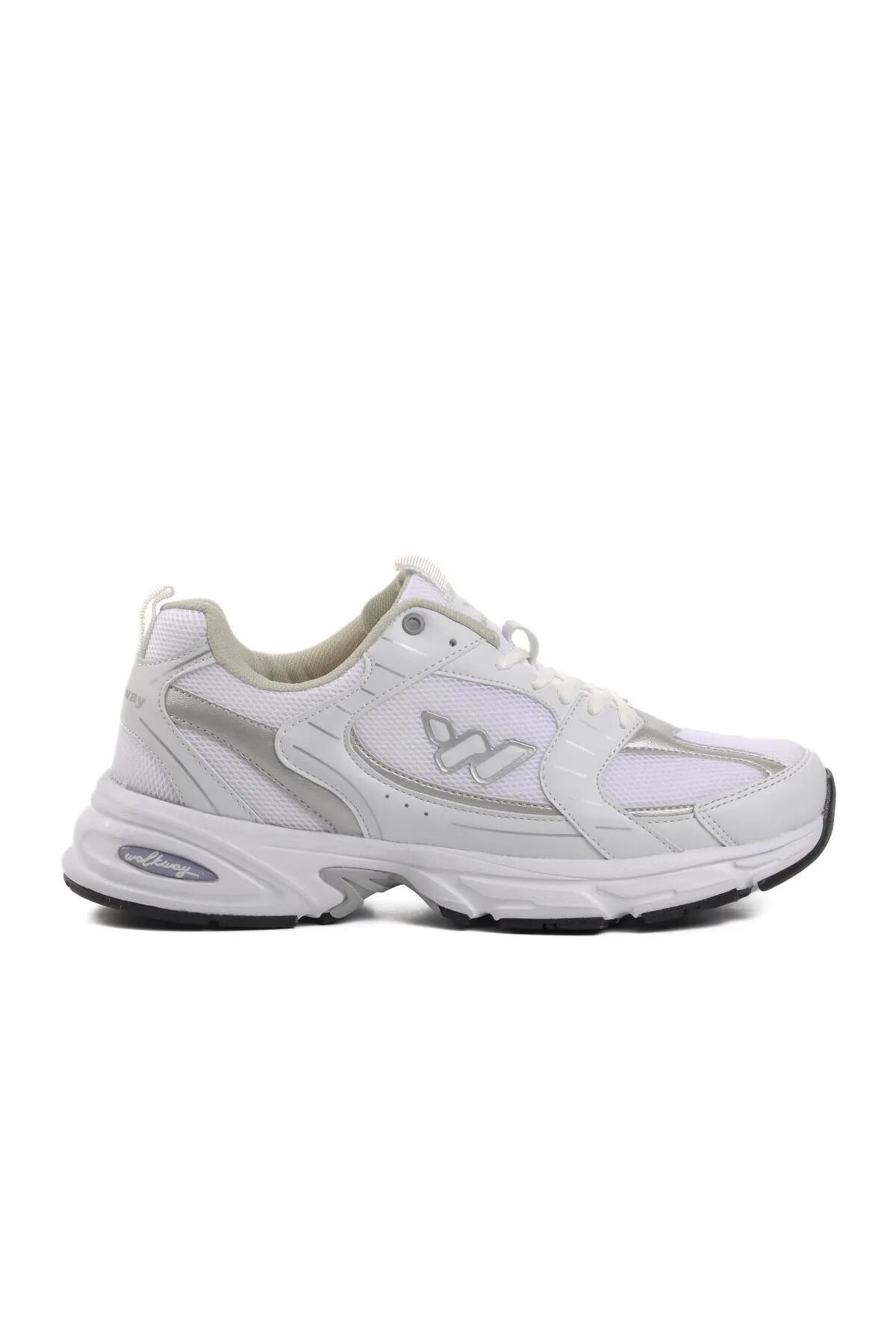 Walkway Beyaz-Gümüş Erkek Spor Ayakkabı