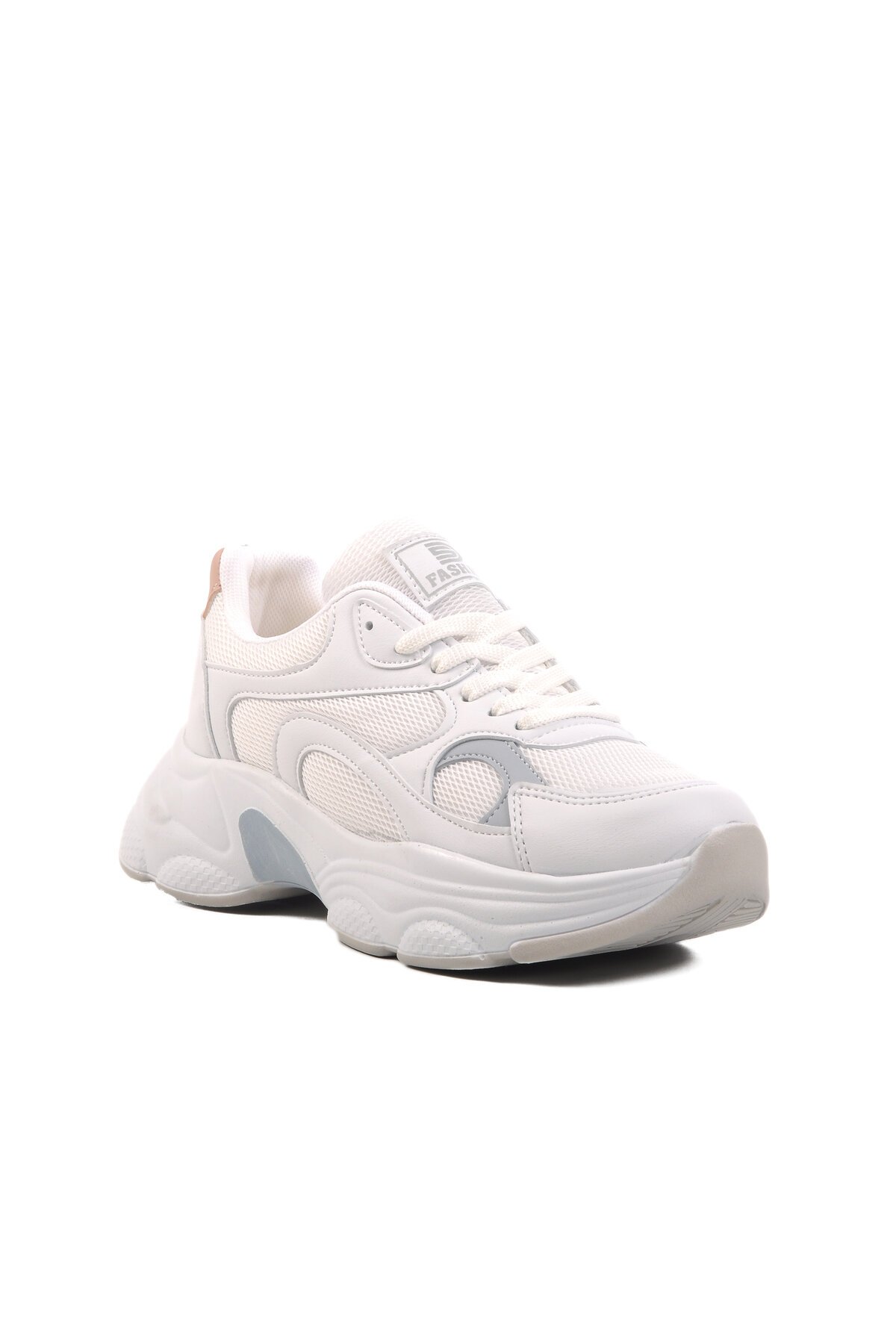 Walkway Beyaz Mavi Kadın Spor Ayakkabı