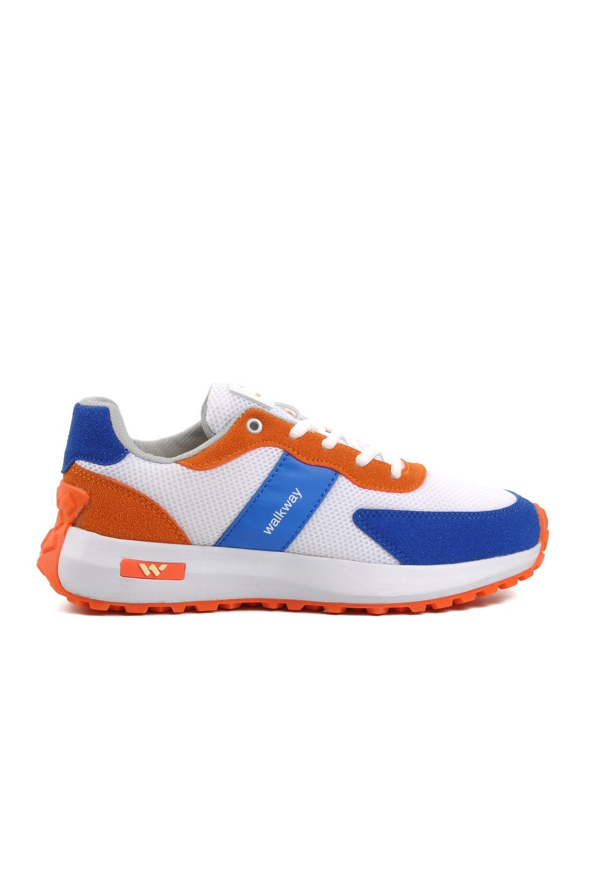 Walkway Beyaz-Saks Mavi Kadın Spor Ayakkabı