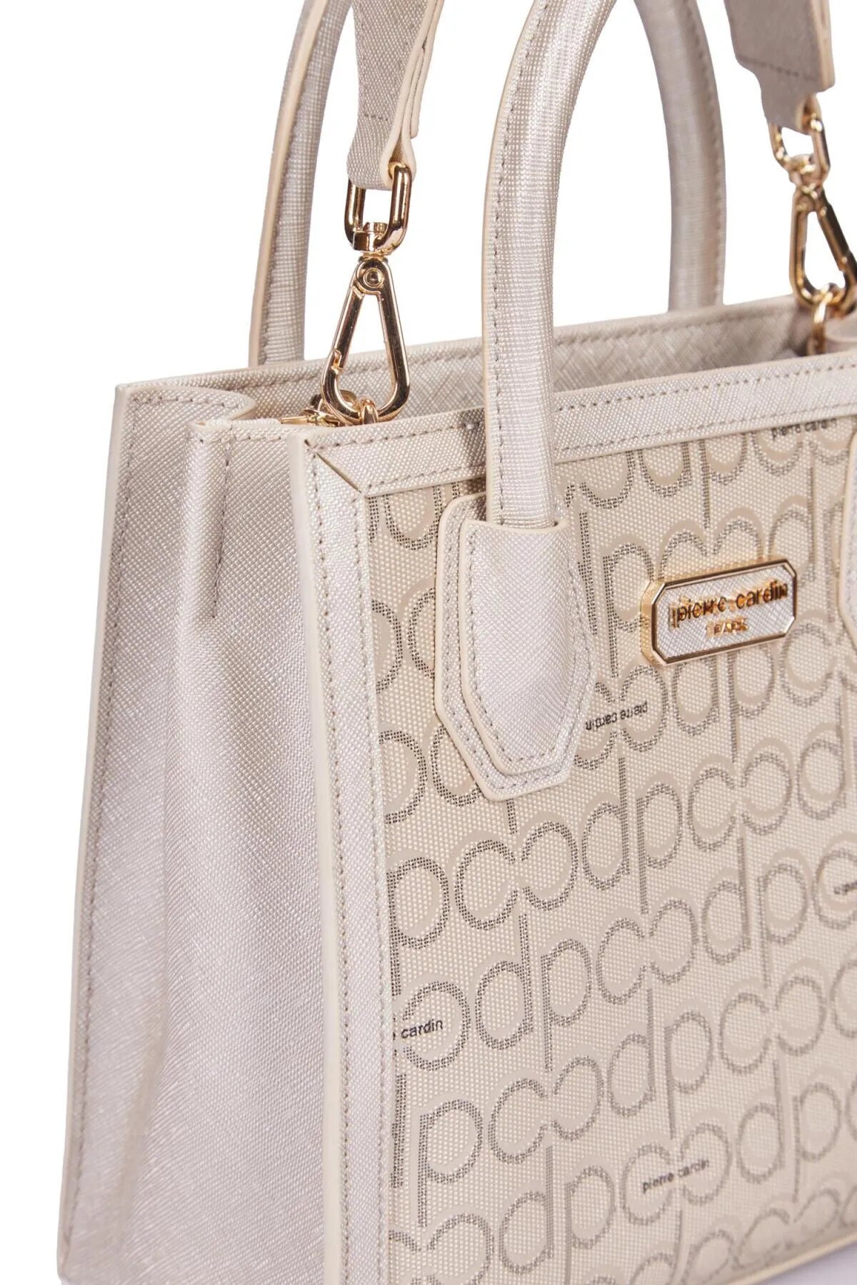 Altın Kadın Omuz Çantası 25Y10401-PMN