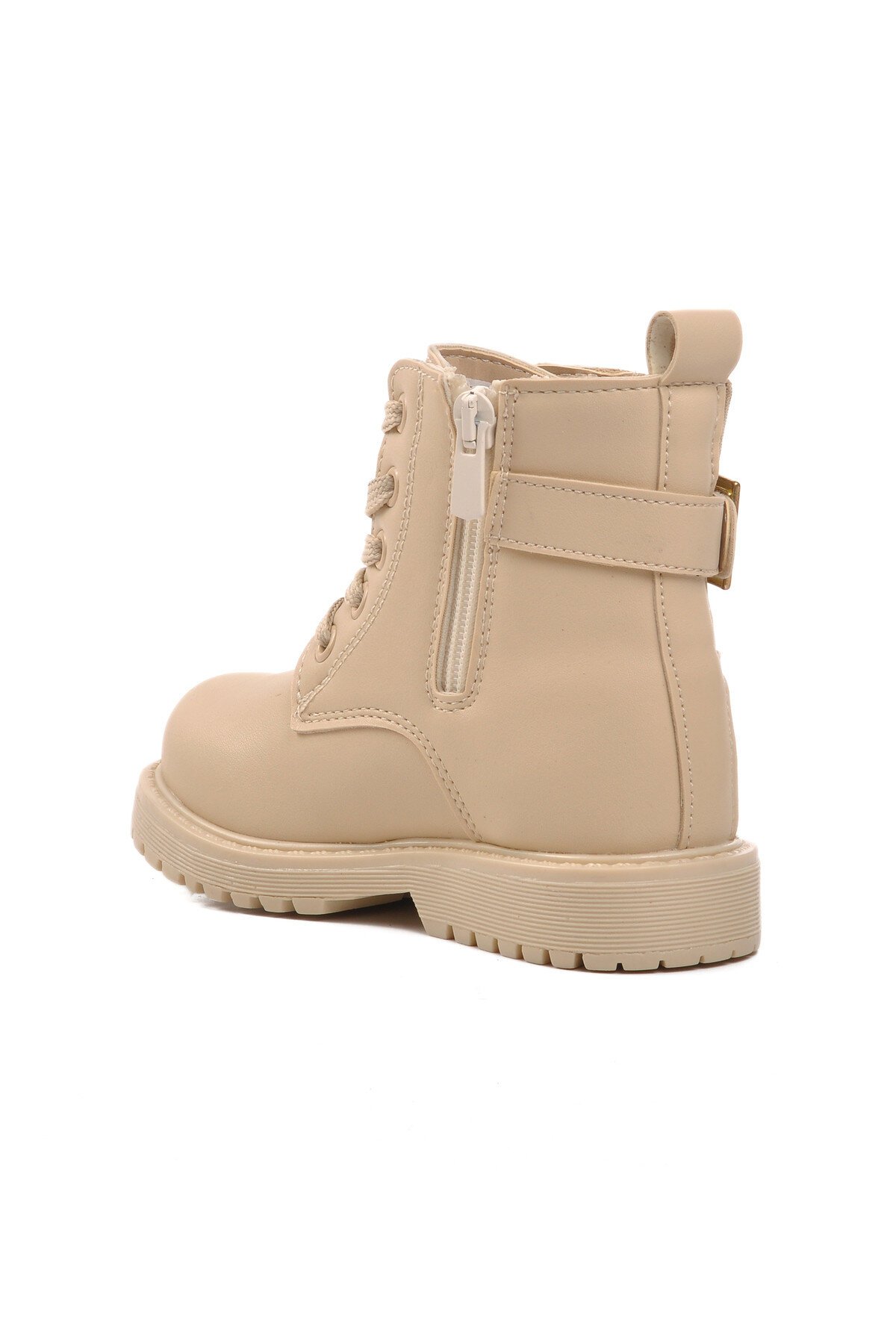 Bej  Çocuk Fermuarlı Bot 24030 P
