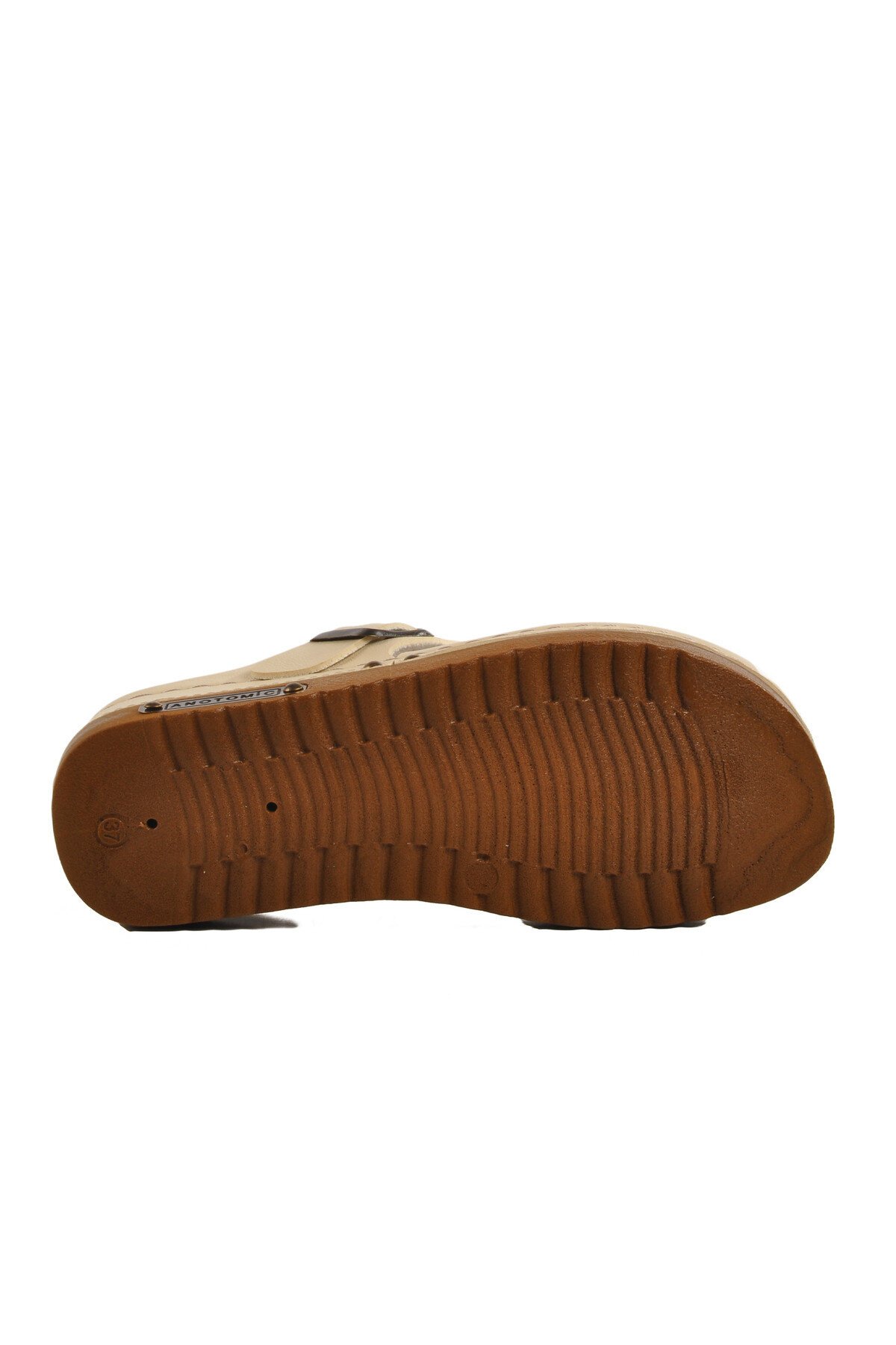 Bej Anatomik Unisex Sabo Terlik 07-008 G