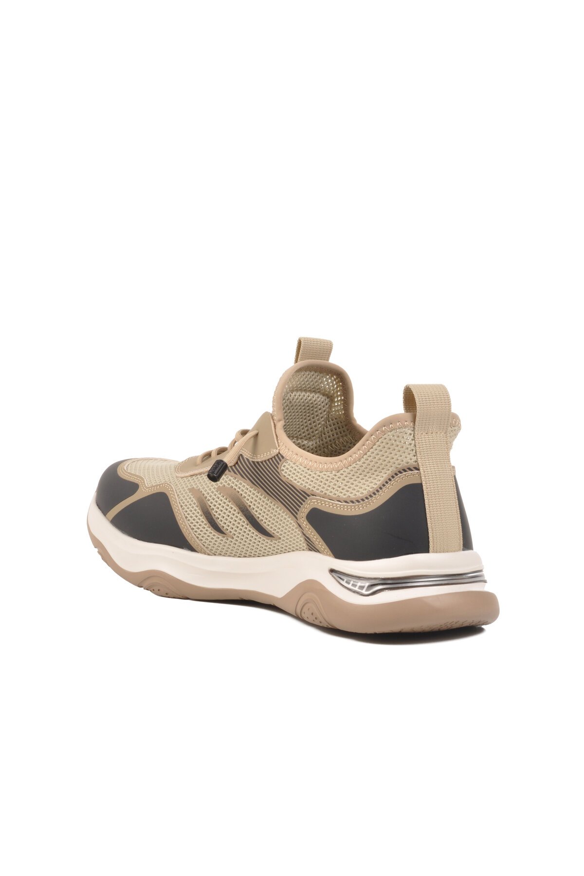 Bej Hafif Esnek Hava Alabilen Erkek Spor Ayakkabı 25Y522 M