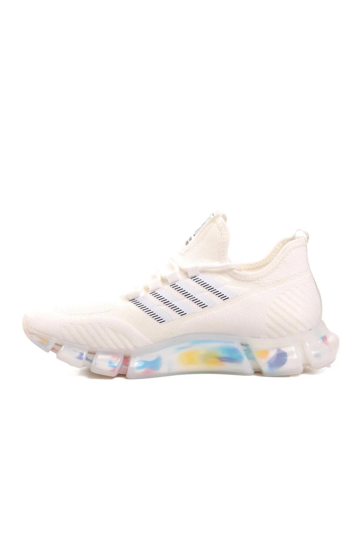 Beyaz Fileli Erkek Spor Ayakkabı 23Y591-1 M