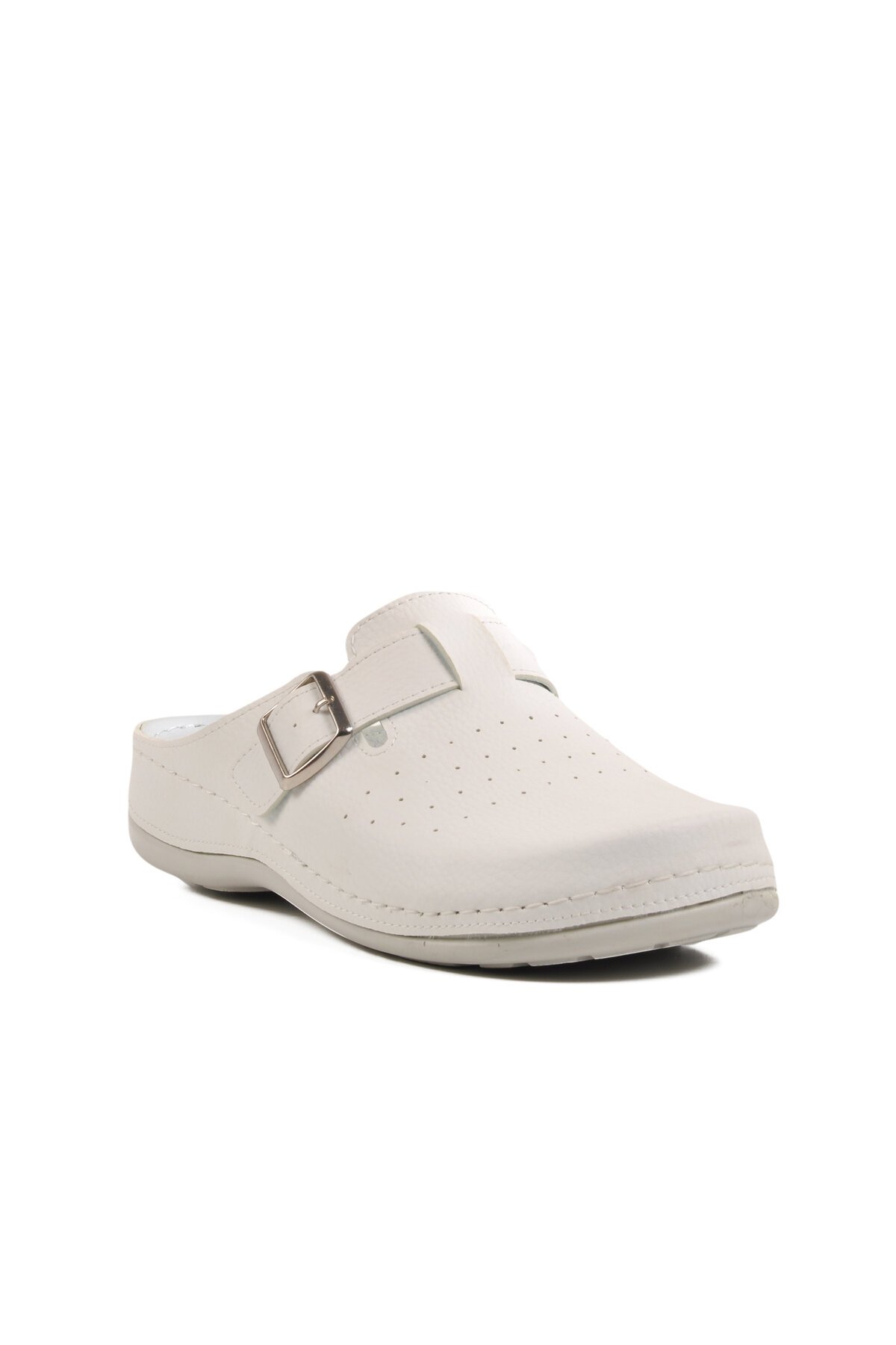 Beyaz  Anatomik Erkek Sabo Terlik 52.002 M