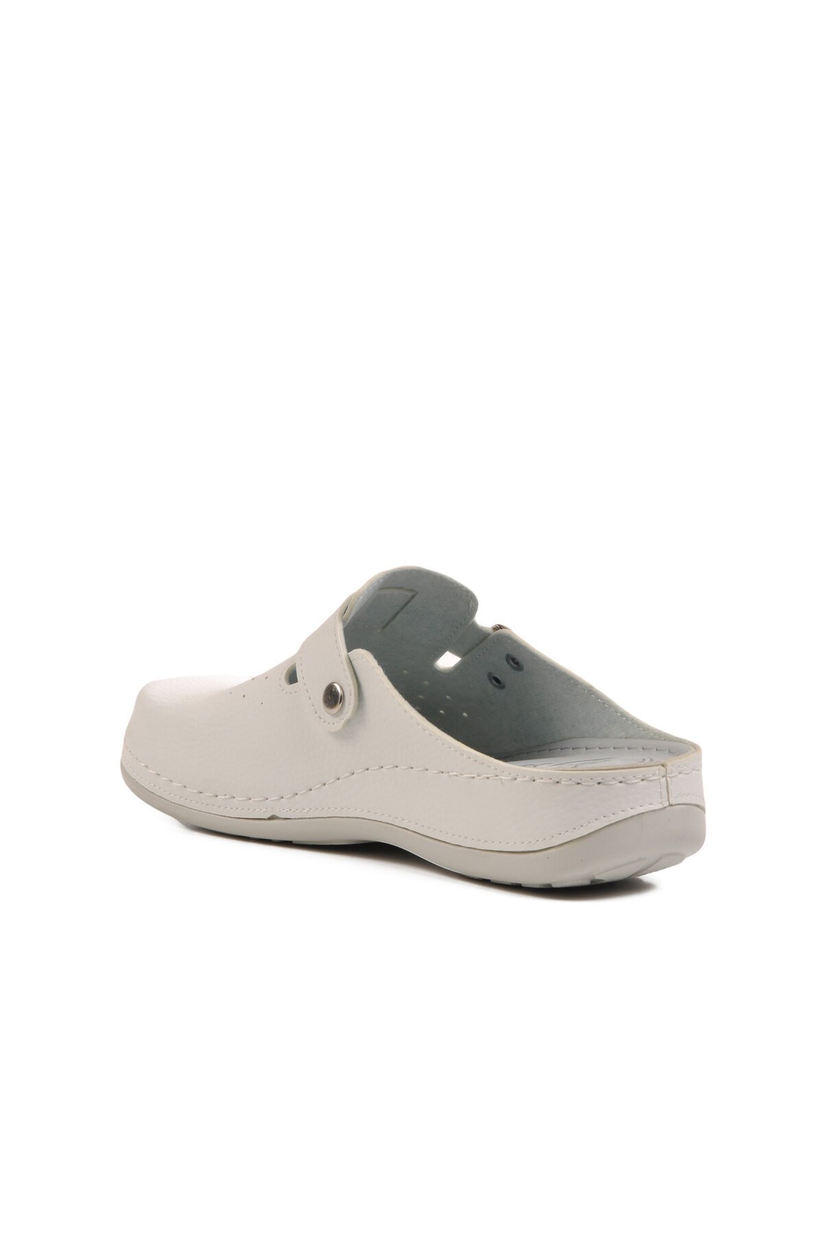 Beyaz  Anatomik Erkek Sabo Terlik 52.002 M