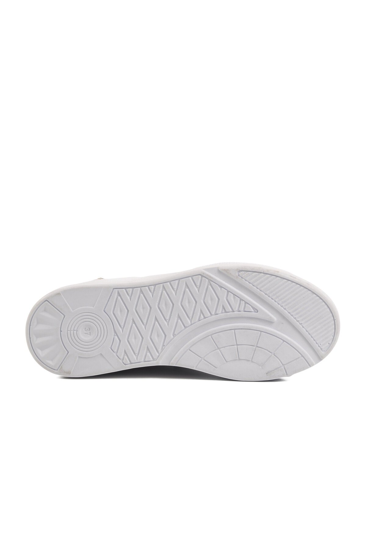 Beyaz Taşlı Kadın Spor Ayakkabı 1182 Z