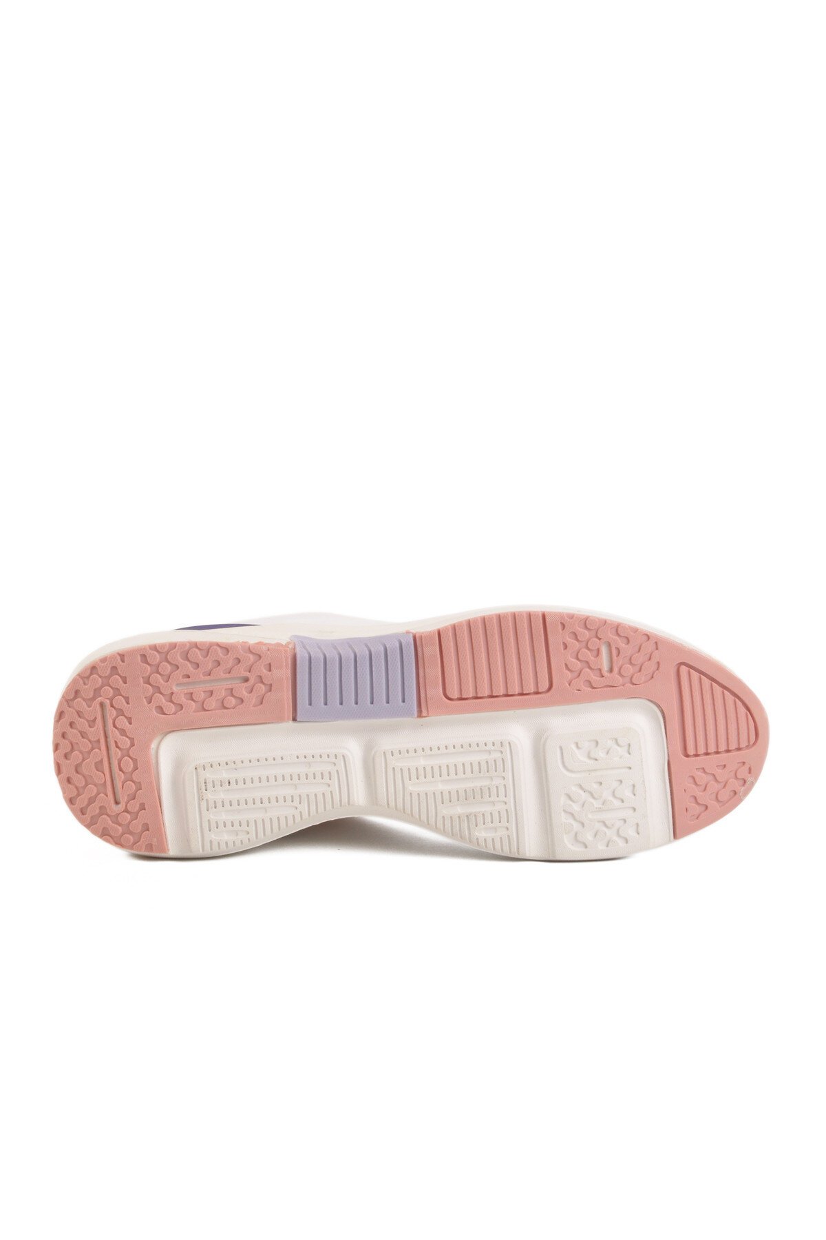 Beyaz-Pudra Fileli Unisex Spor Ayakkabı 556 Pretty G