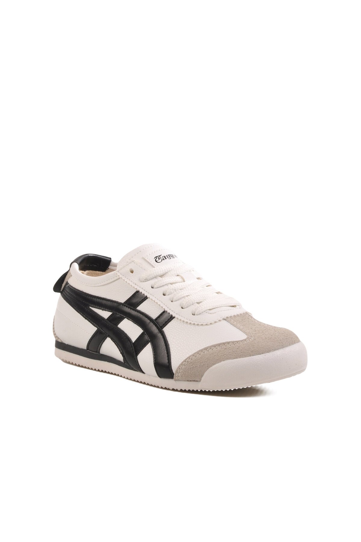 Beyaz-Siyah Hafif Unisex Spor Ayakkabı E-2006 G