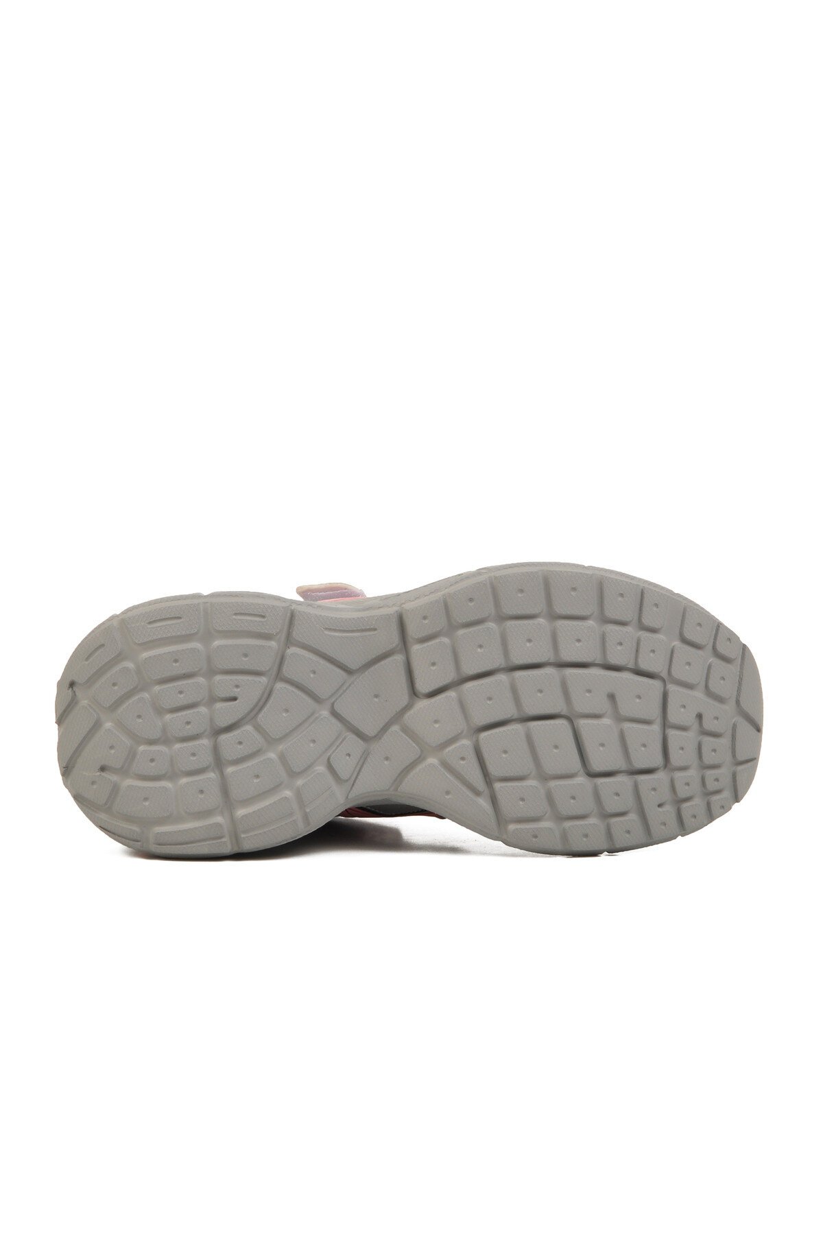 Gümüş-Pembe Cırtlı Hafif Çocuk Spor Ayakkabı 2351 F