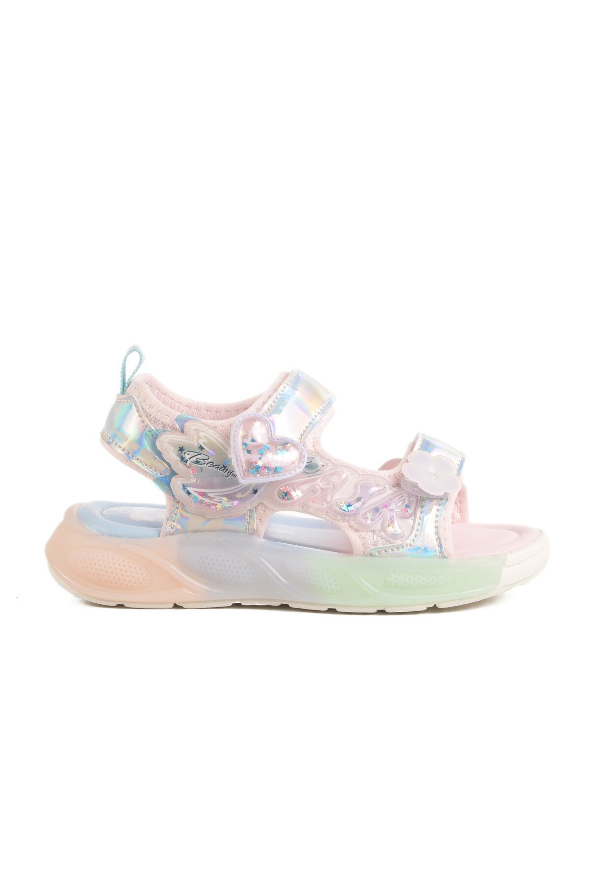 Gümüş Kız Çocuk Sandalet 1946 P