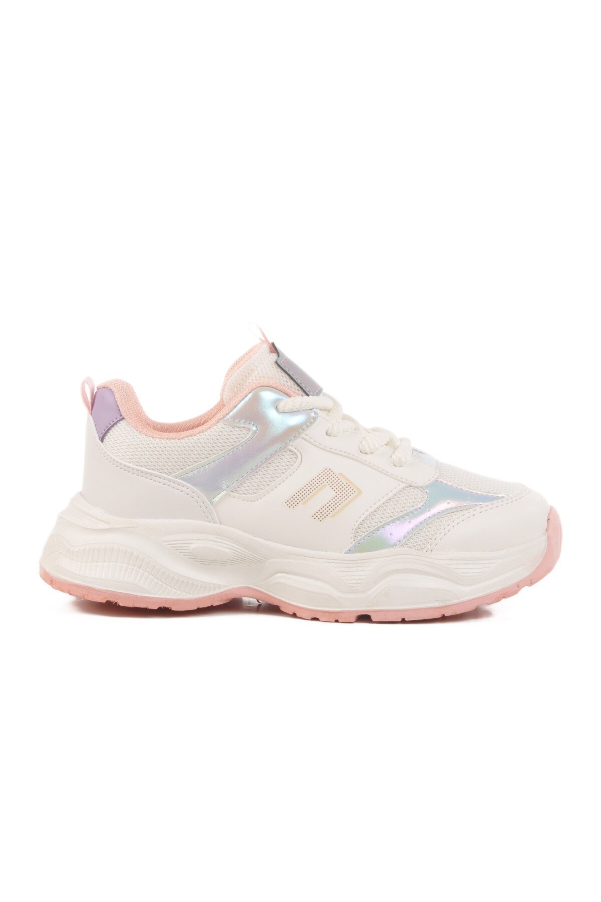 Gümüş Fileli Erkek Çocuk Spor Ayakkabı Birian F