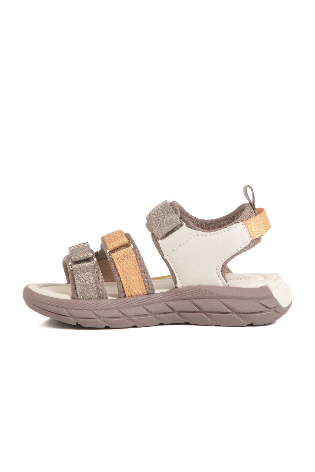 Krem-Kahve Hafif Erkek Çocuk Sandalet 1947 P