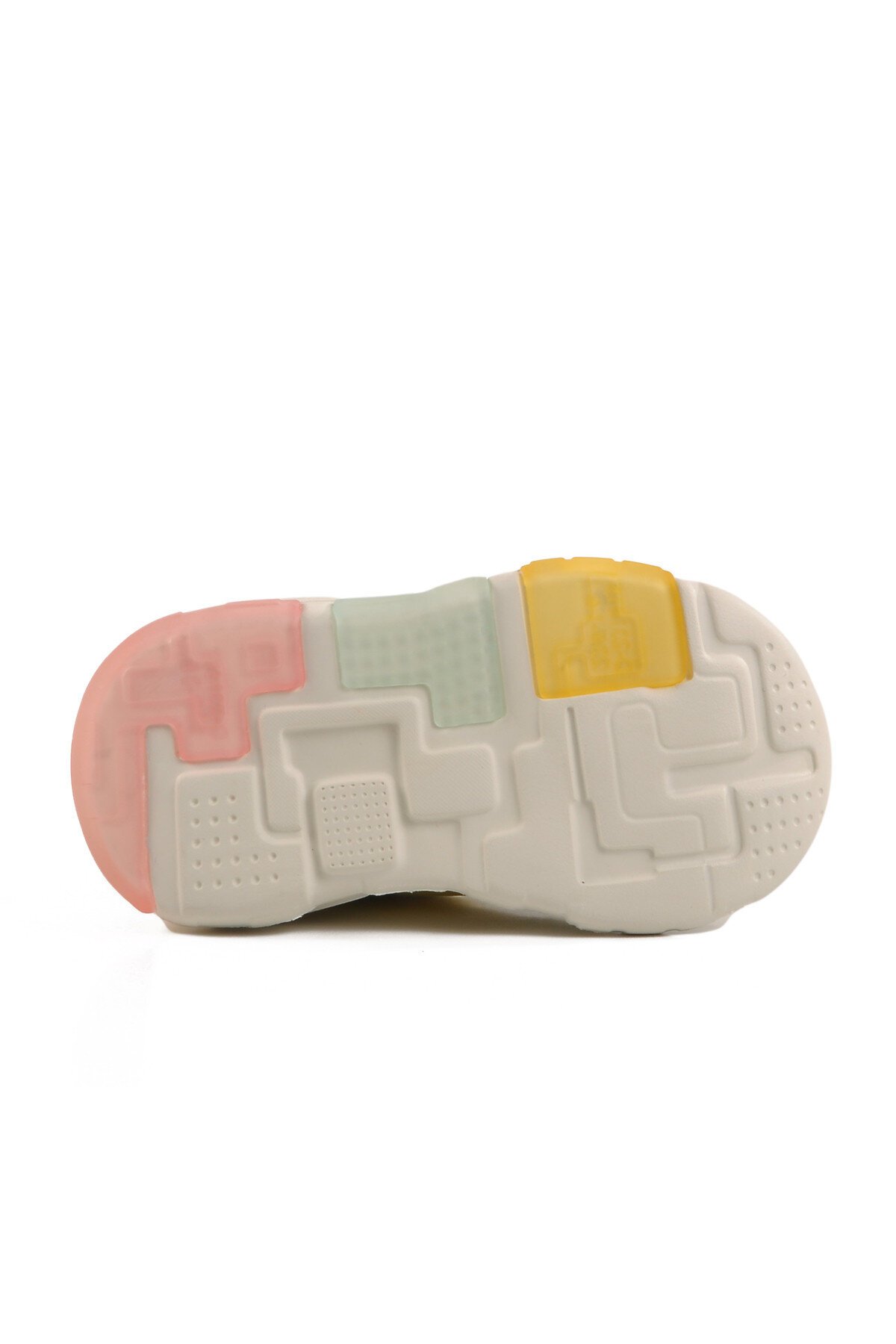 Krem Hafif Cırtlı Bebek Spor Ayakkabı 1909 B
