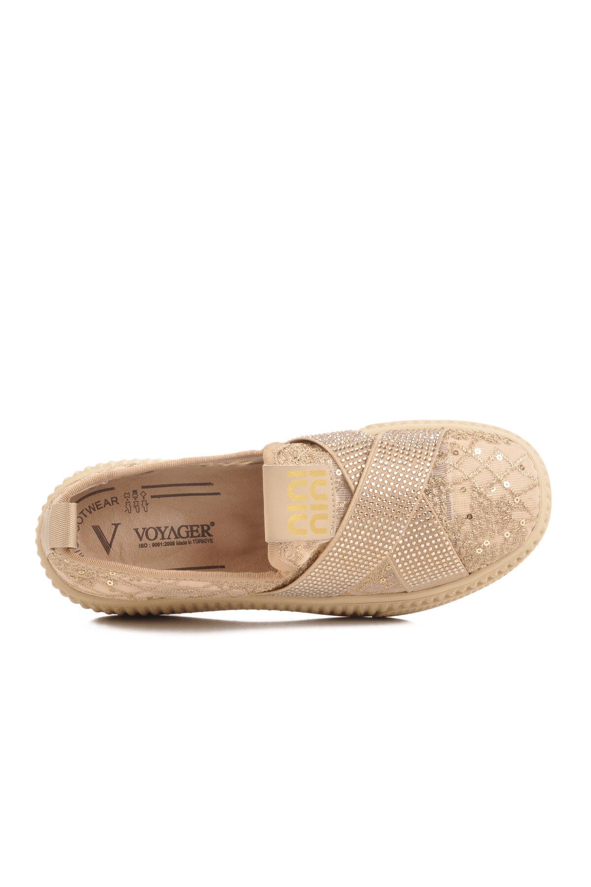 Krem Fileli Kadın Günlük Ayakkabı B235 Z