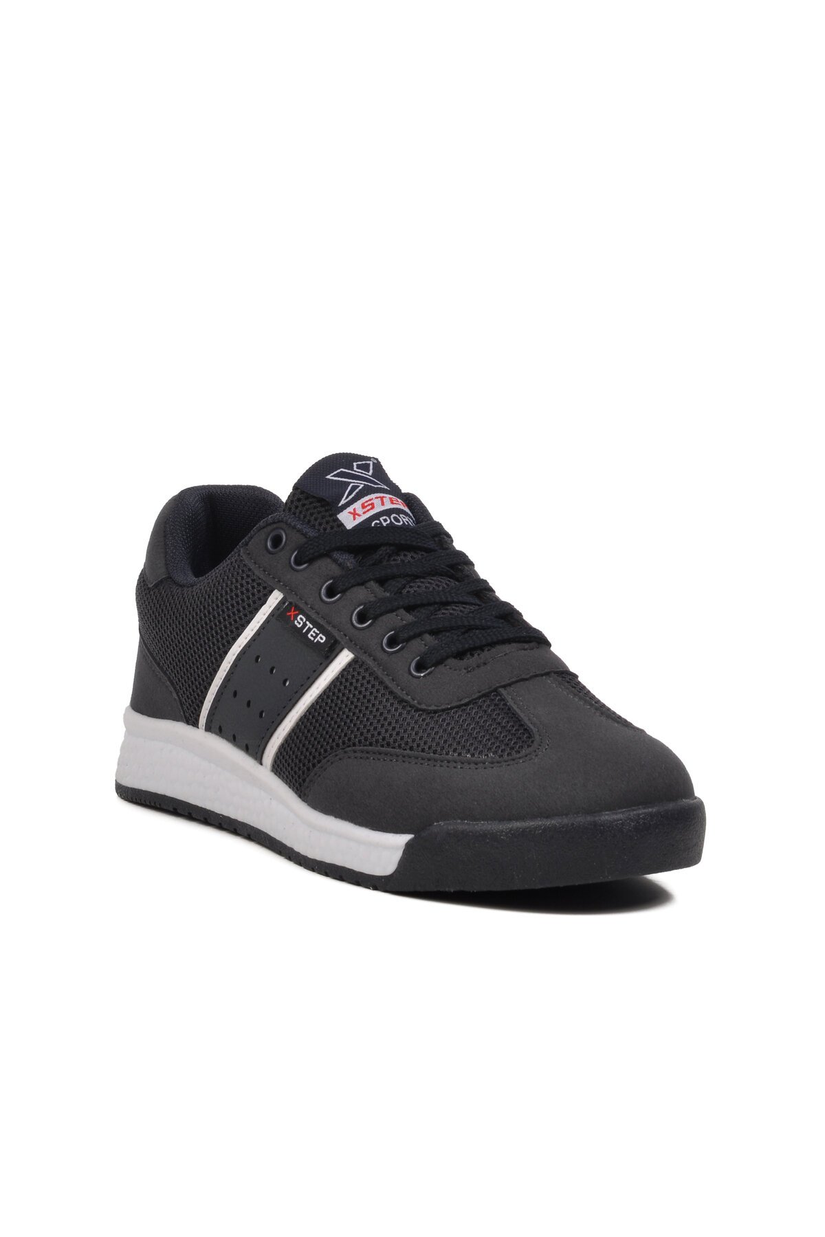 Lacivert-Beyaz Fileli Kadın Spor Ayakkabı 2026 G