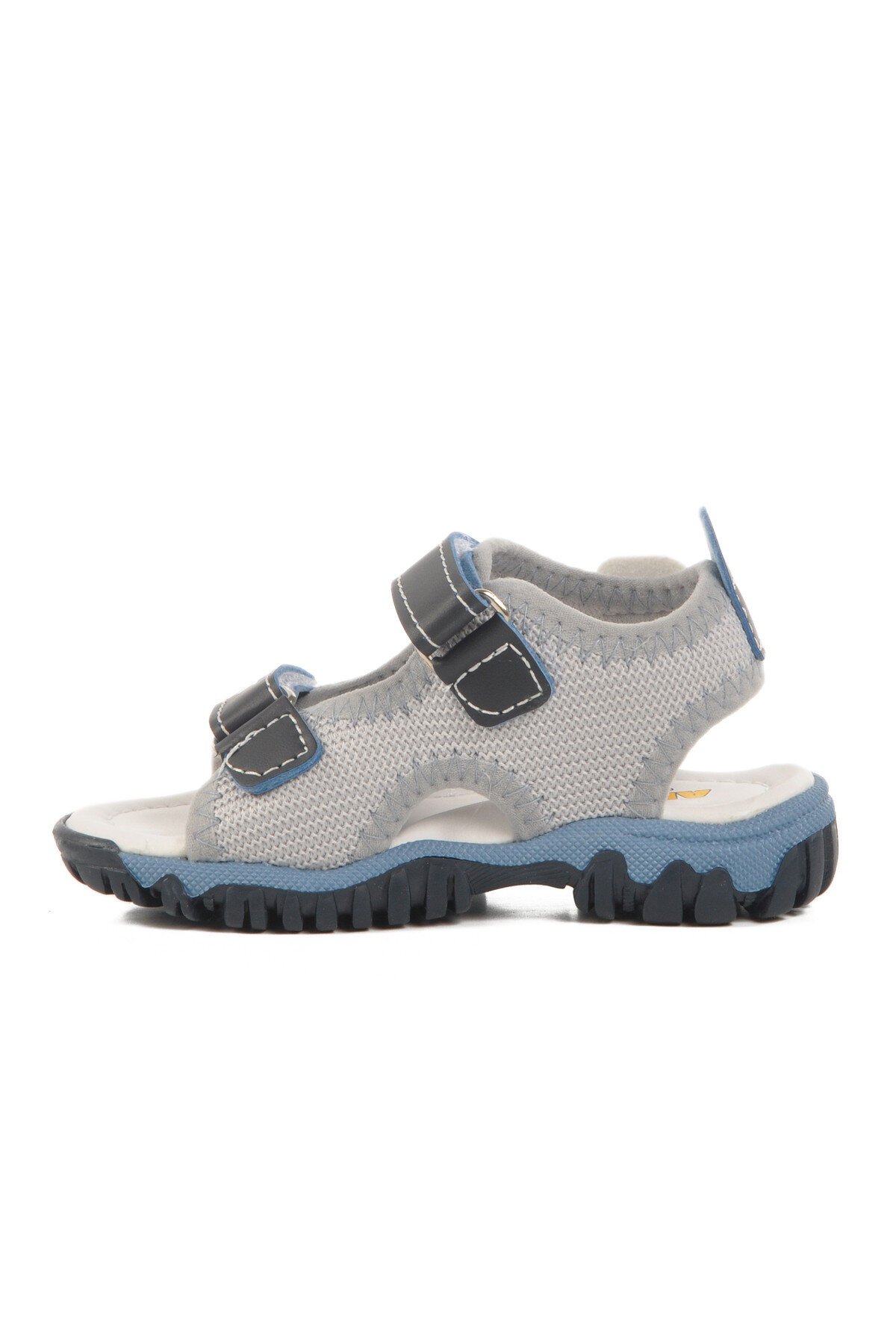 Lacivert-Mavi Ortopedik Erkek Çocuk Sandalet 25T102 B