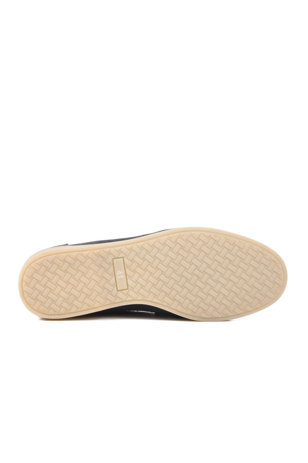 Lacivert Süet Hakiki Deri Erkek Günlük Ayakkabı Kazar 4Y1605-2019 M