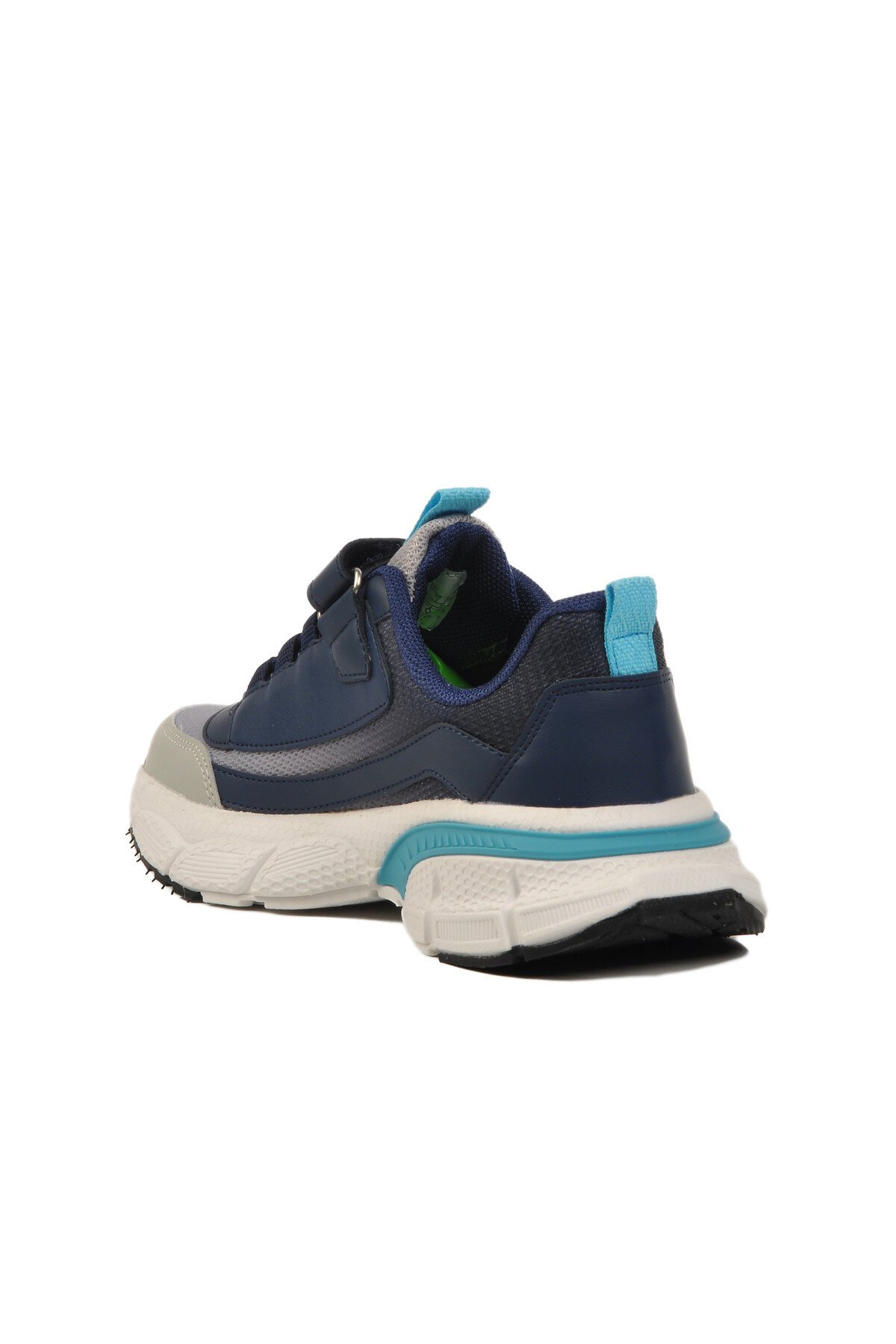 Lacivert Cırtlı Fileli Hafif Erkek Çocuk Spor Ayakkabı 1897 F