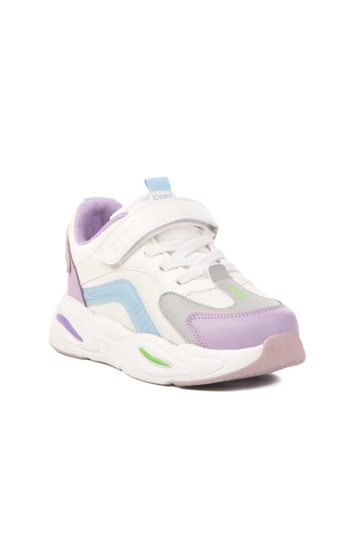 Mor Cırtlı Kız Çocuk Spor Ayakkabı Toti F