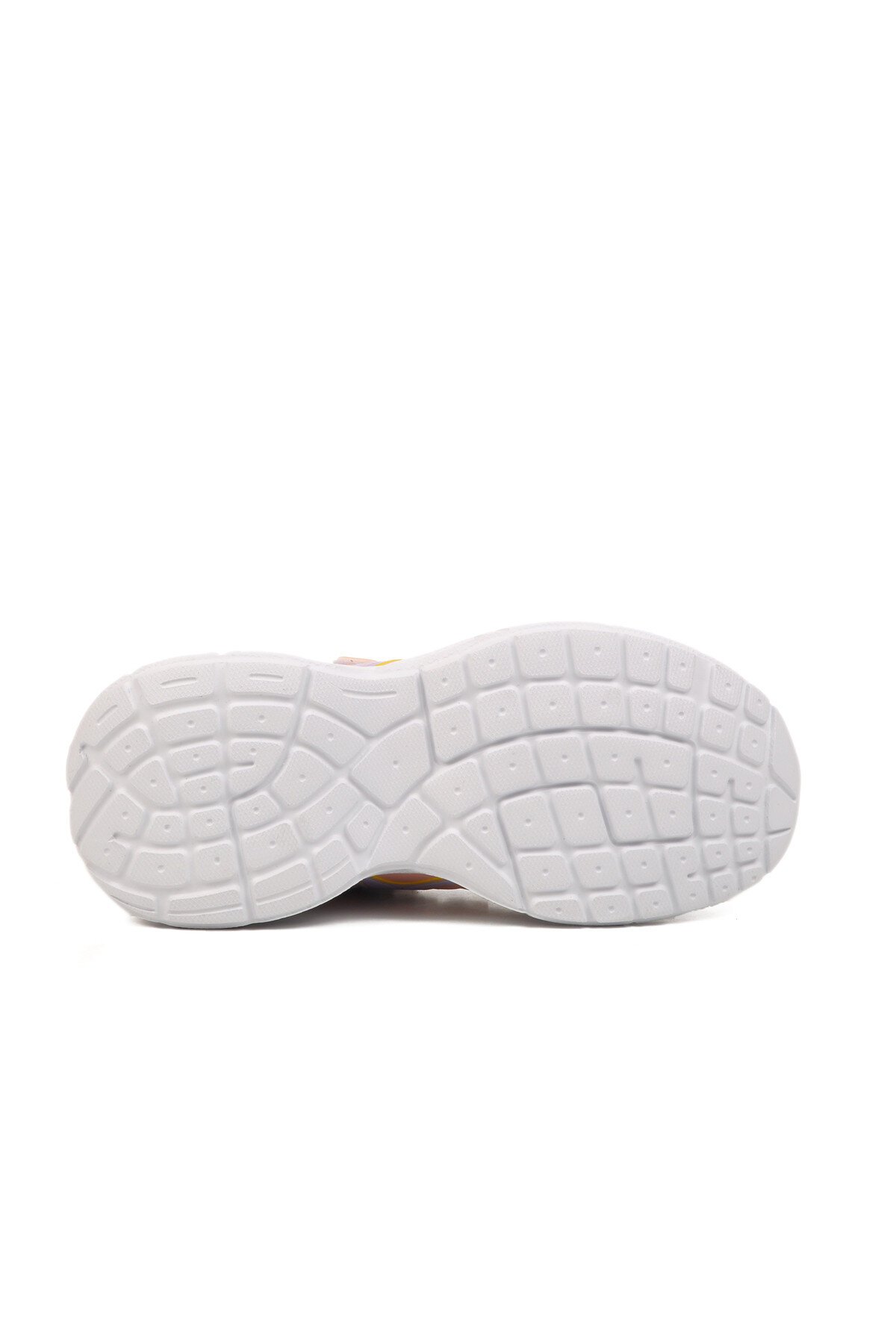 Pudra-Lila Cırtlı Hafif Çocuk Spor Ayakkabı 2351 F