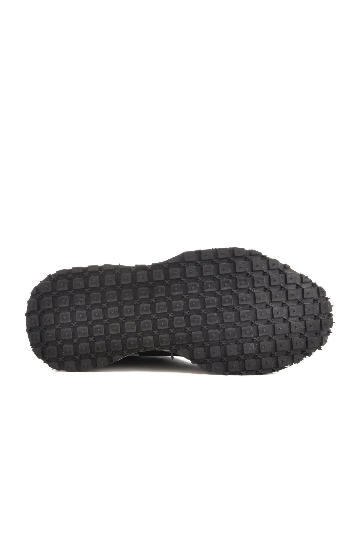 Siyah-Beyaz Hakiki Deri Erkek Sneaker 4Y2187-E2667 M