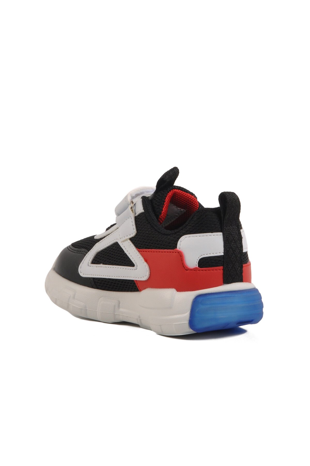 Siyah-Beyaz Hafif Cırtlı Bebek Spor Ayakkabı 1909 B